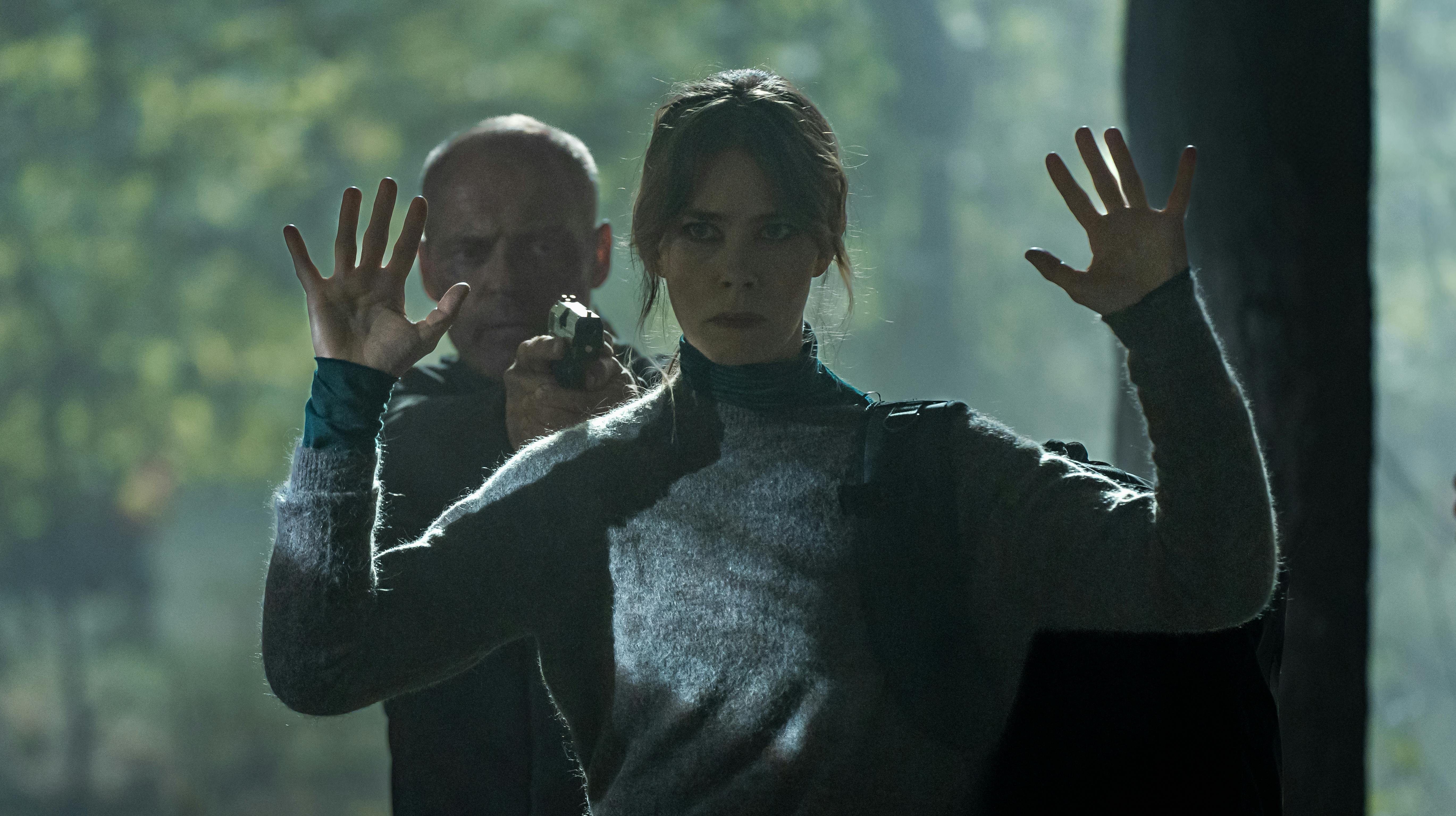 Det var denne scene mellem Jacob Lohmann og Birgitte Hjort Sørensen, der gik galt.