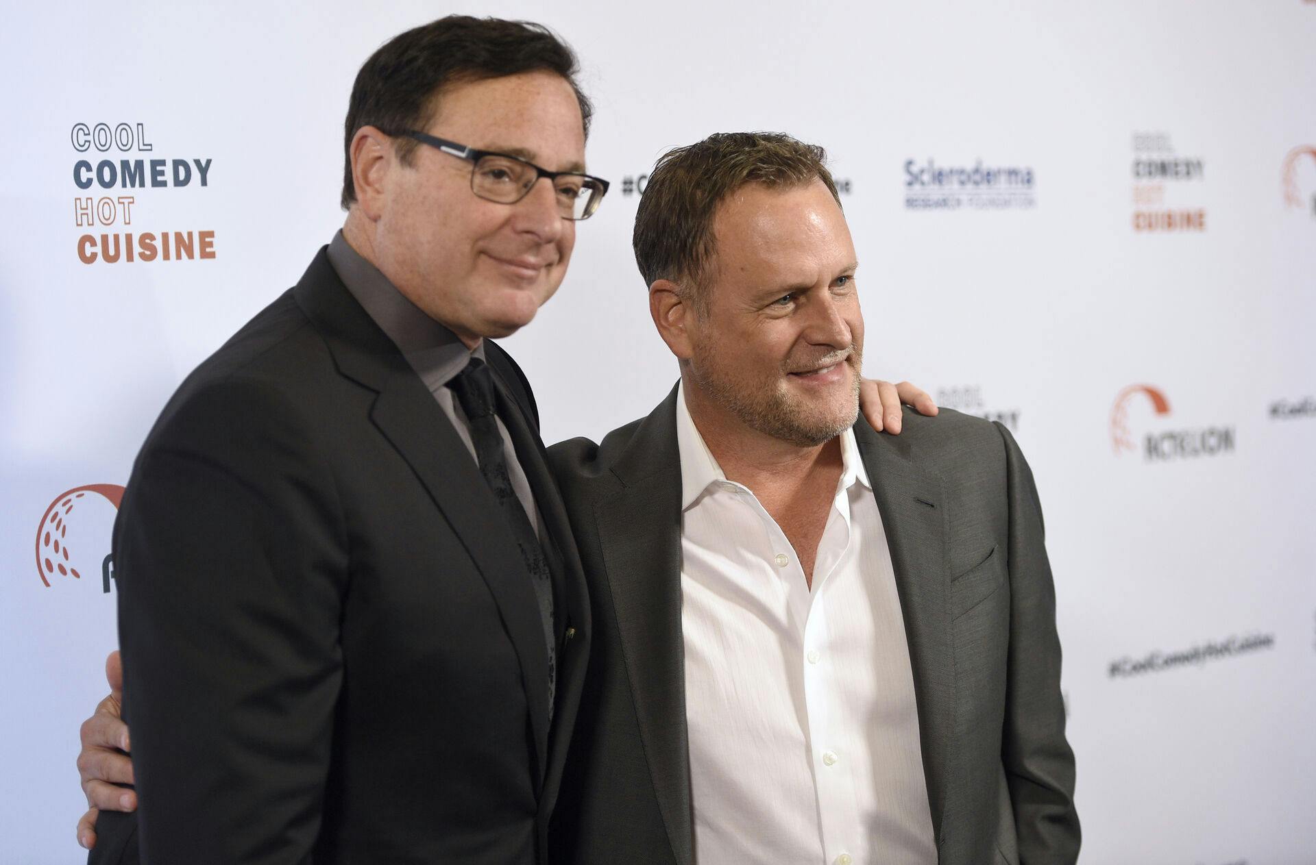 Bob Saget, left, and Dave Coulier attend the 30th annual Scleroderma Foundation Benefit at the Beverly Wilshire hotel on Friday, June 16, 2017, in Beverly Hills, Calif. (Photo by Chris Pizzello/Invision/AP)
