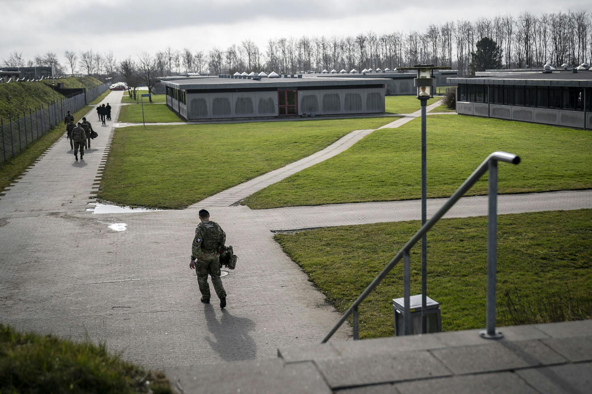 Det var ved Antvorskov Kaserne i Slagelse at voldtægten fandt sted.