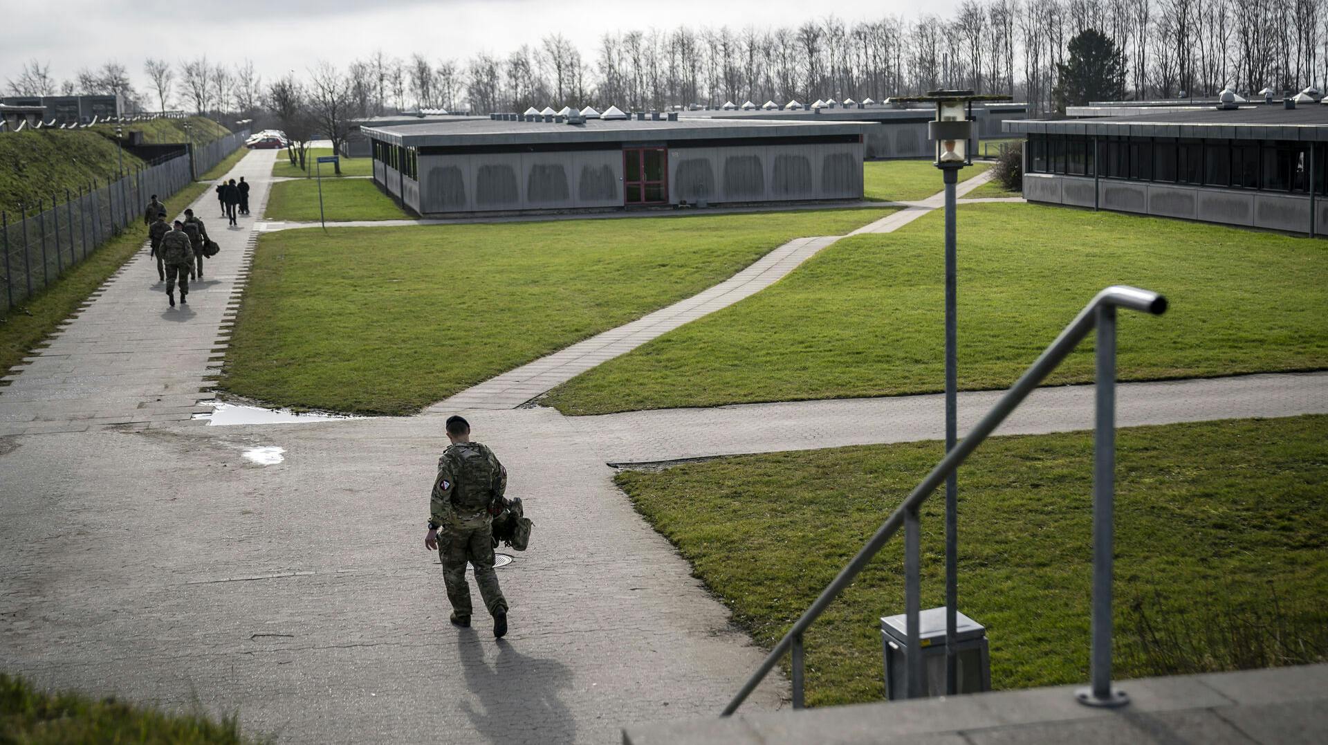 Det var ved Antvorskov Kaserne i Slagelse at voldtægten fandt sted.