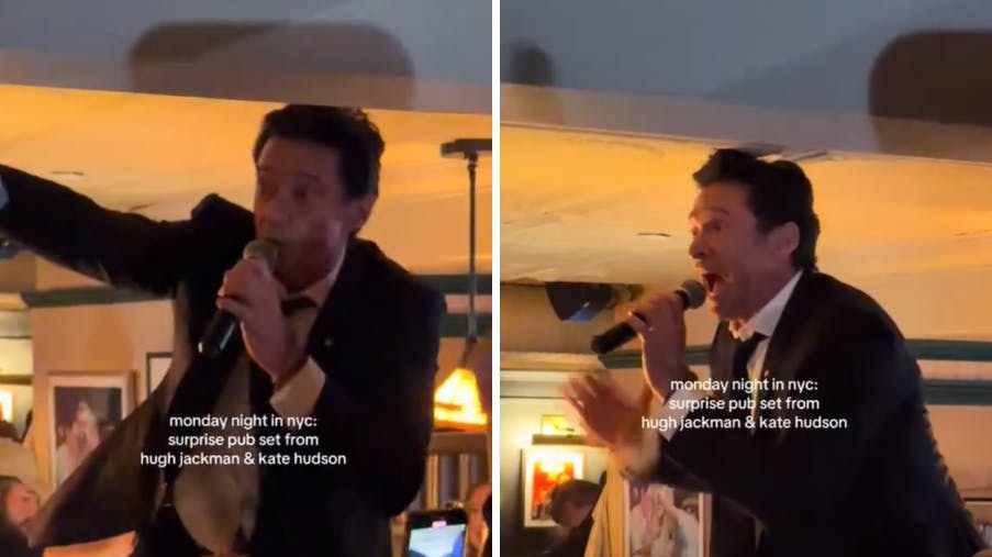 Hugh Jackman gav den gas!