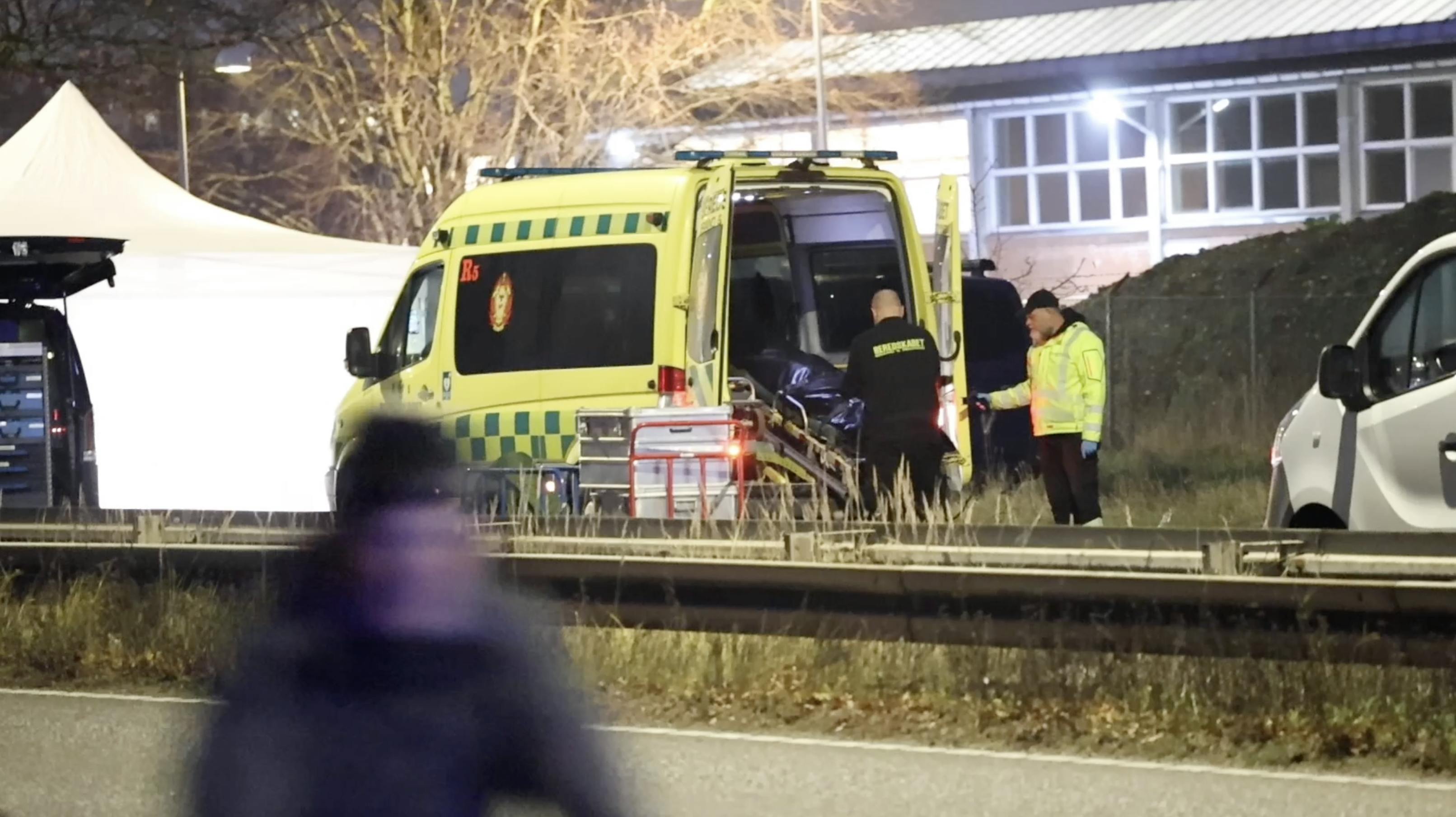 Kvinden blev dræbt på stedet.