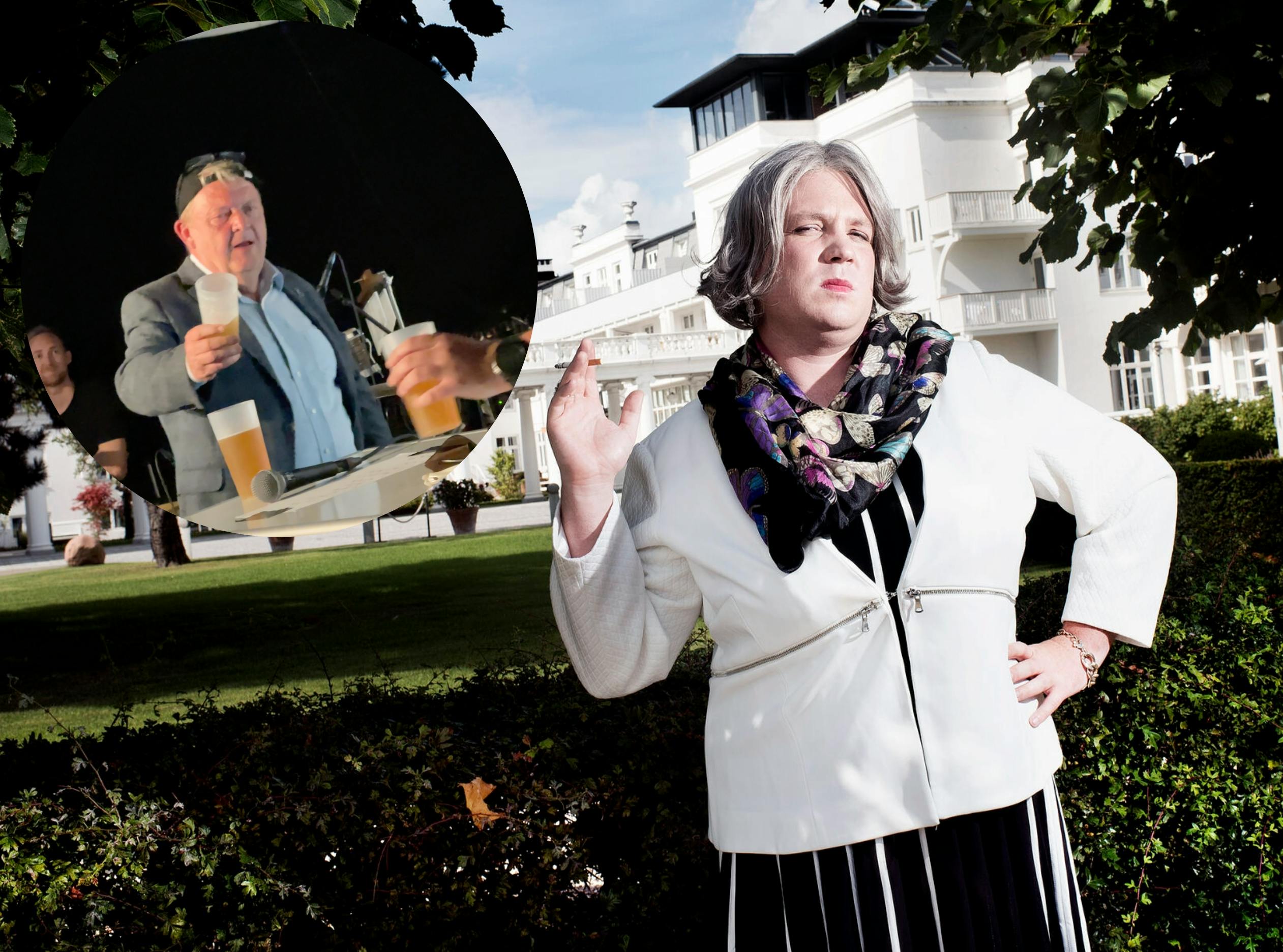 Lars Løkke er selv frisk, når det gælder de våde varer og jokes om det. Men TV 2 har alligevel sat foden ned og stoppet et indslag, der handler om netop det.