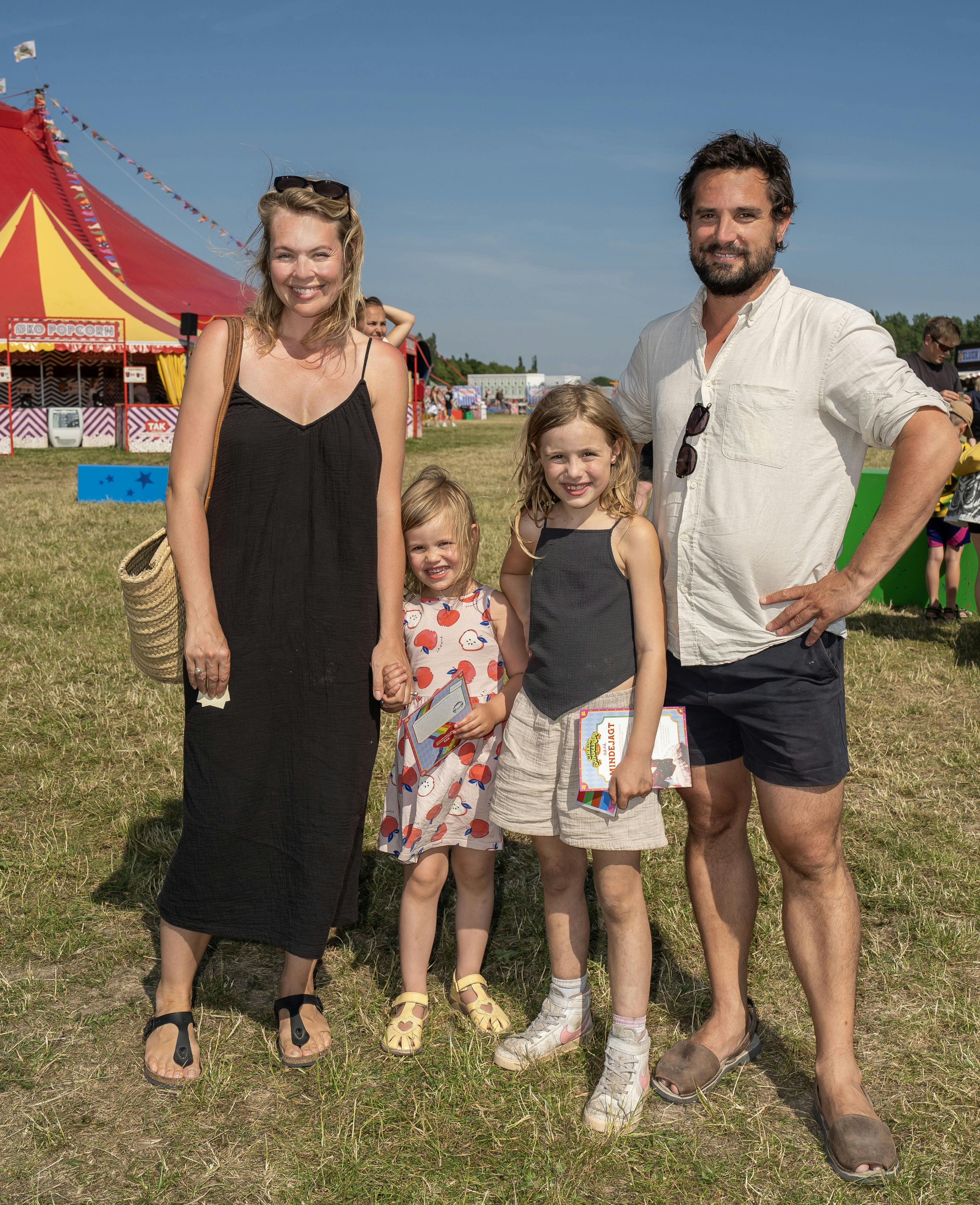Christian Tafdrup har døtrene Cleo og Edie sammen med ekskæresrten Natalie Toto Stokholm.