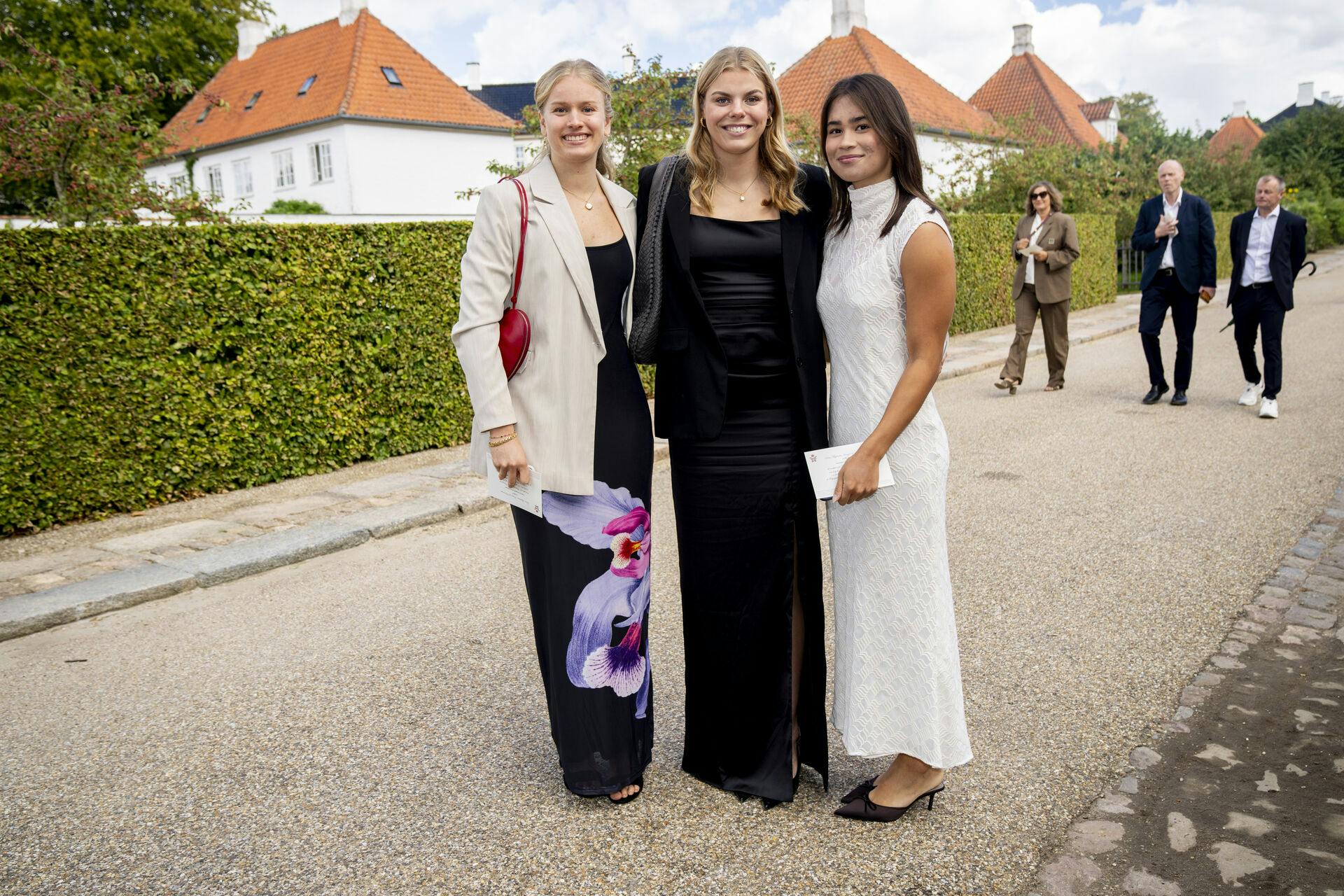 Martine Damborg ( i midten) er blevet lidt af en EM-sensation.&nbsp;