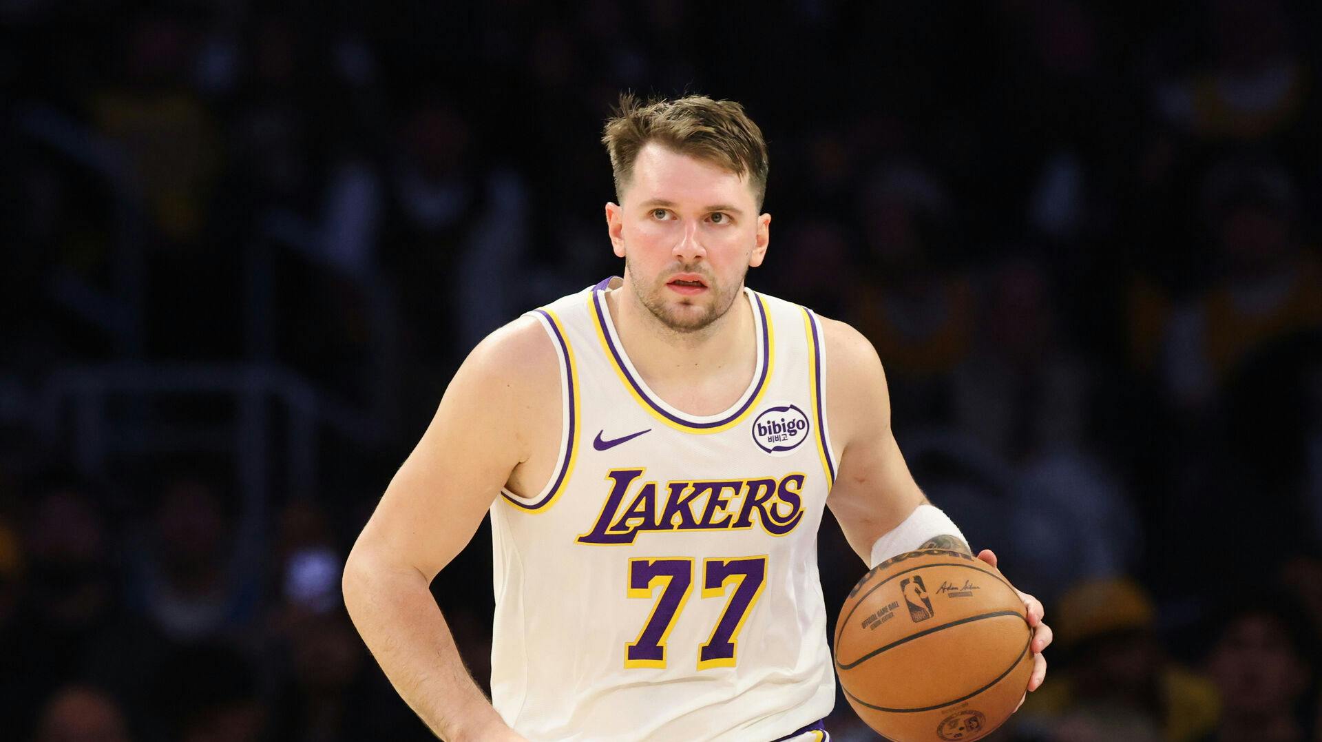 Luka Doncic har spillet en stor sæson for LA Lakers indtil videre. 
