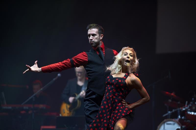 Parret har tidligere danset for daværende kronprins Frederik til genåbning af KB Hallen i 2018.