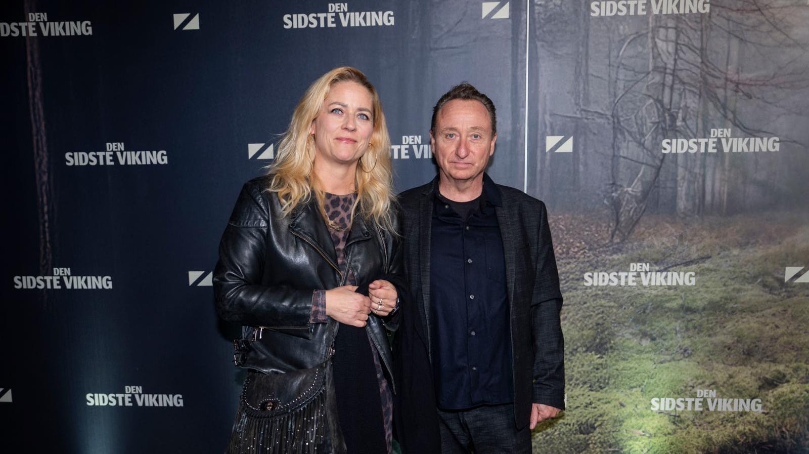 Søren og Annika Fauli var tidligere i år sammen på den røde løber til premiere på filmen "Den sidste viking".
