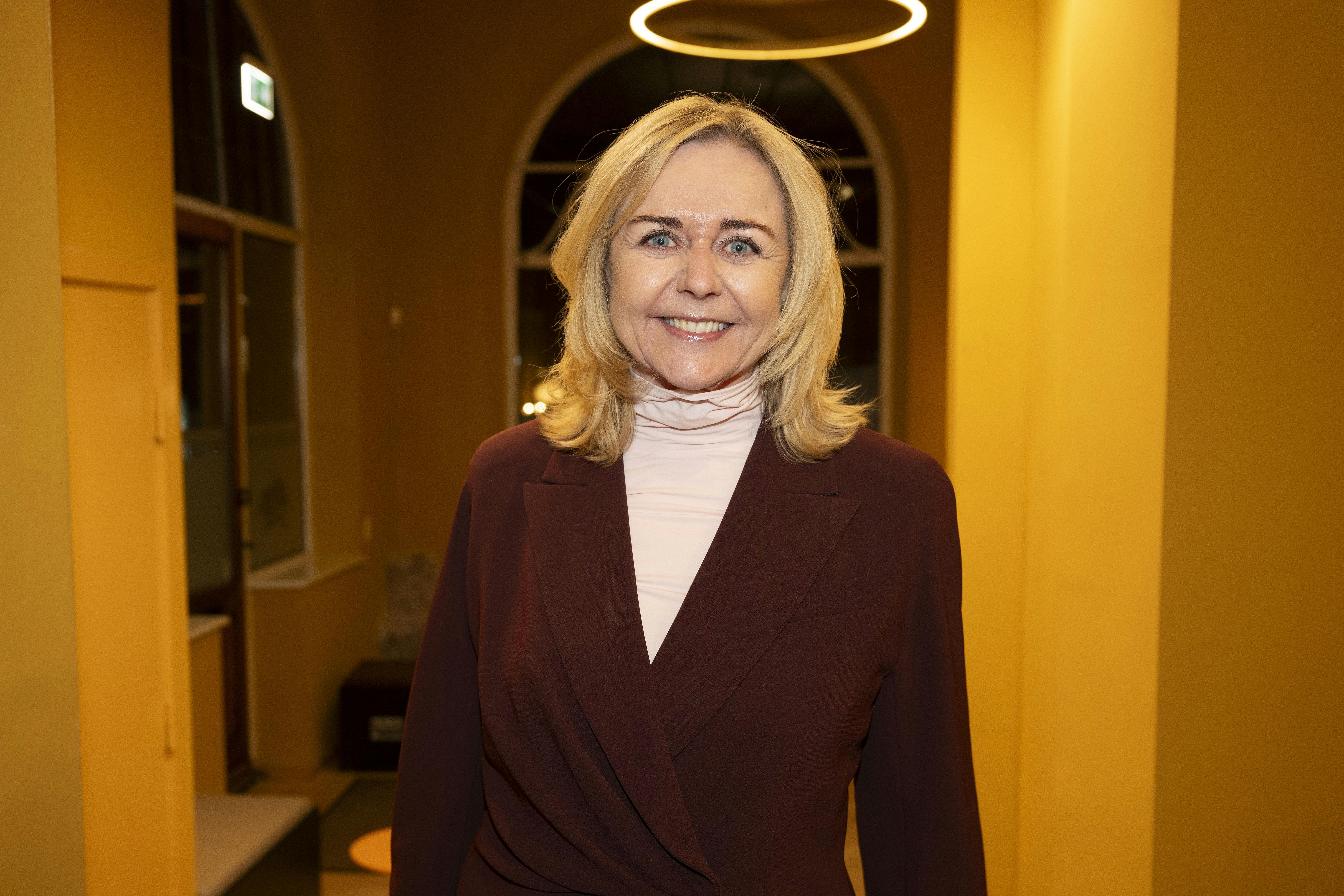 Mona Juul til en mindekoncert for Søren Pape i sidste måned.