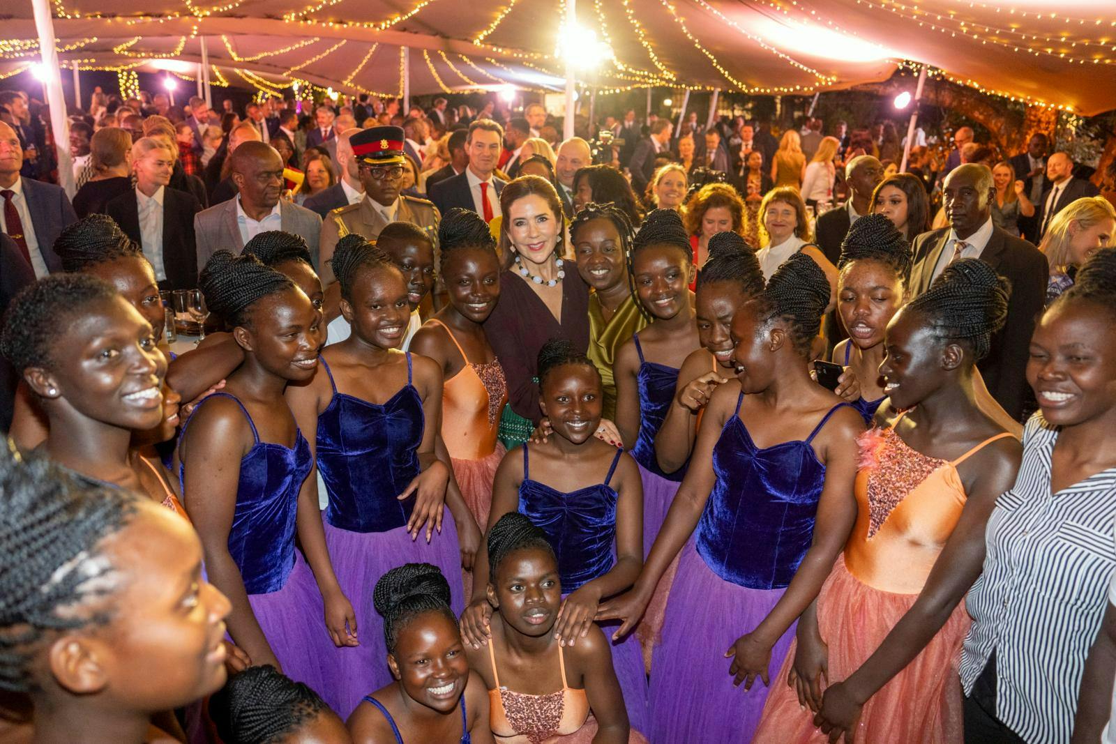 Dronning Mary på besøg i Kenya december 2025