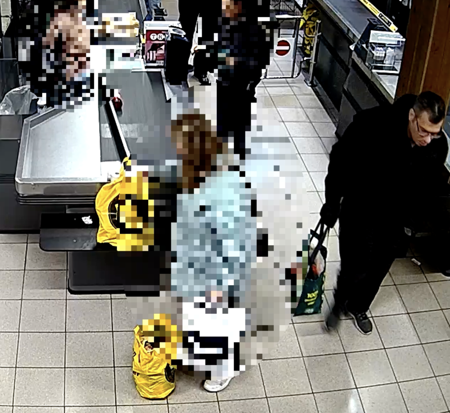 Manden her mistænkes for et groft overfald i en nordjyske Netto-butik.