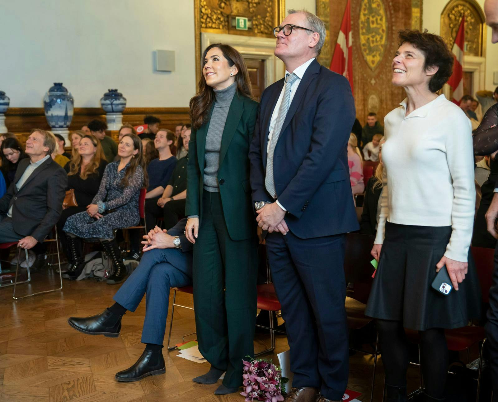 Thomas Bustrup har i årevis været særdeles tæt på medlemmer af det danske kongehus. Her ses han sammen med daværende kronprinsesse Mary i 2022.