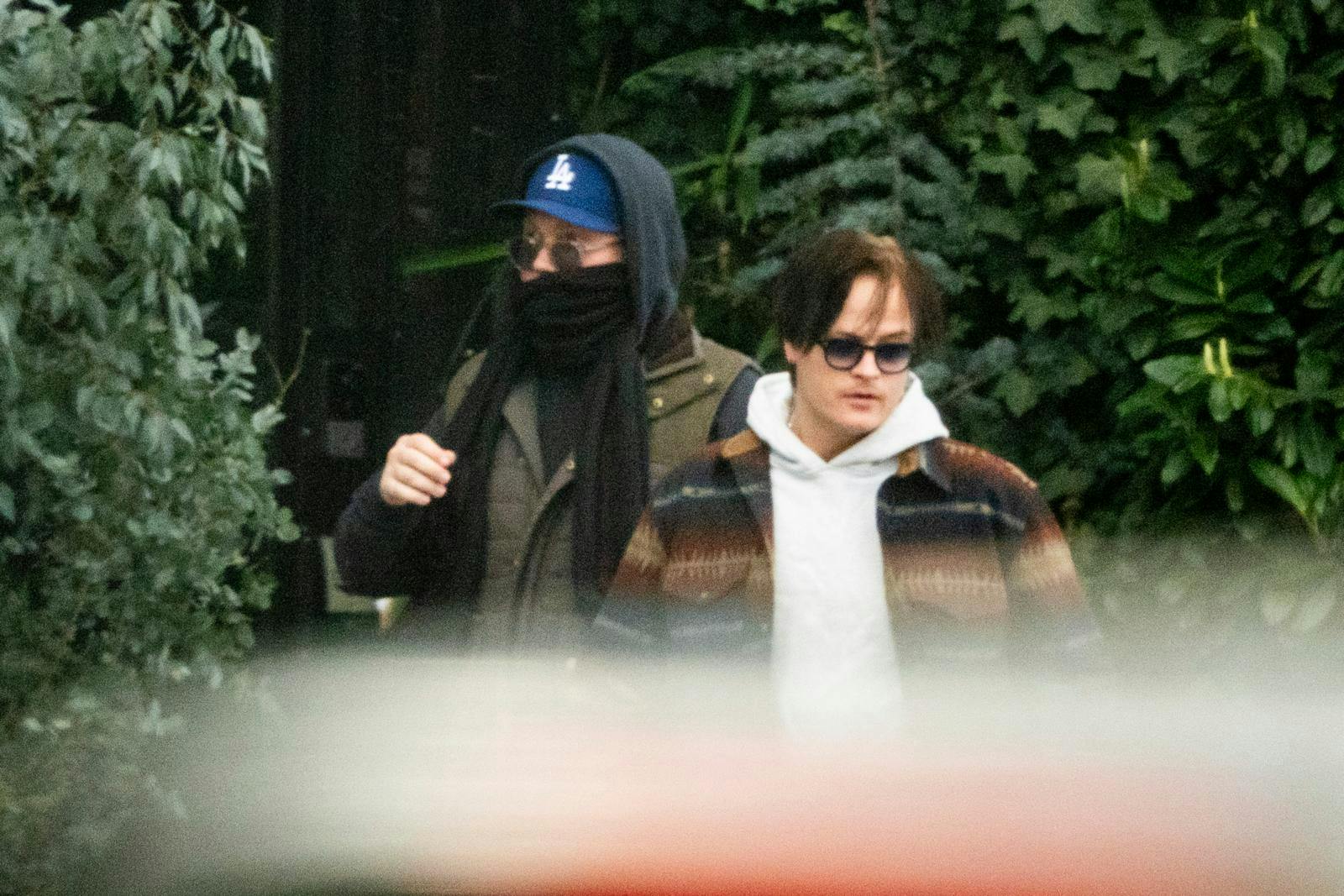 Trods sine økonomiske problemer har Marius ikke holdt sig tilbage, når det gælder dyre ferier. Her er han på en af de mere diskrete i København tidligere i år.