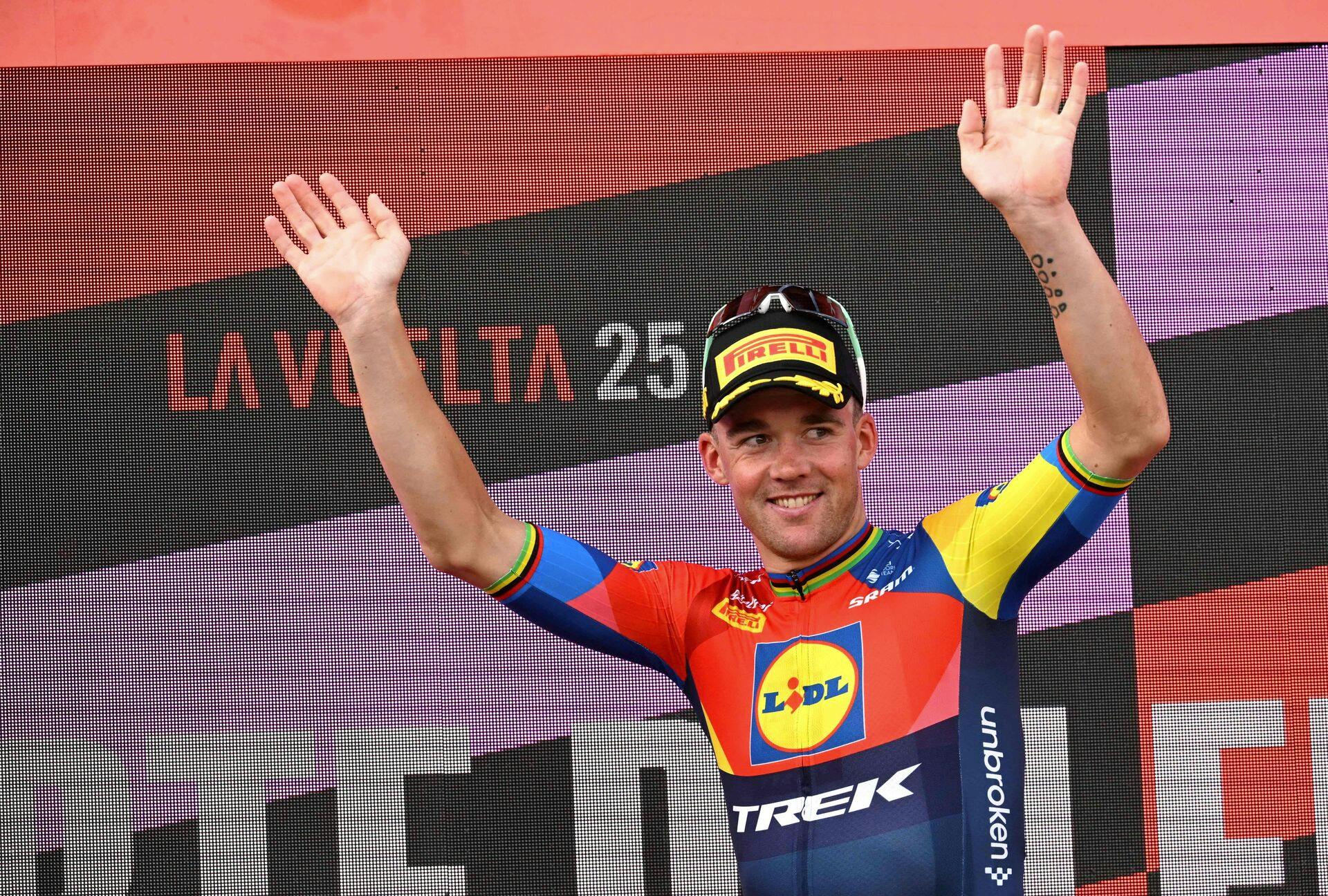 Mads Pedersen kørte ikke Tour de France tidligere i år. I stedet kørte han Vuelta a Espana.