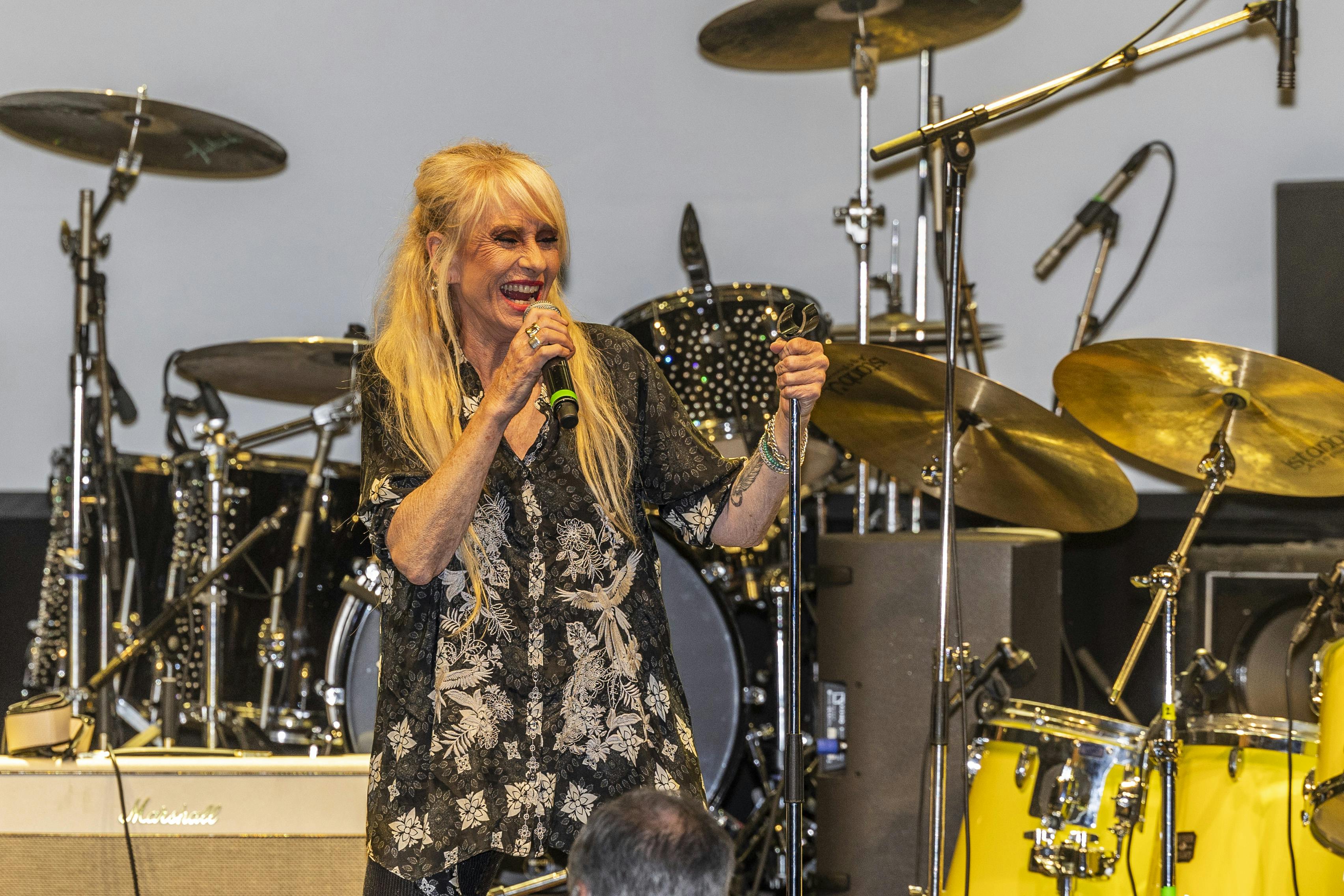 Sanne Salomonsen lever stadig skønt af musikken.