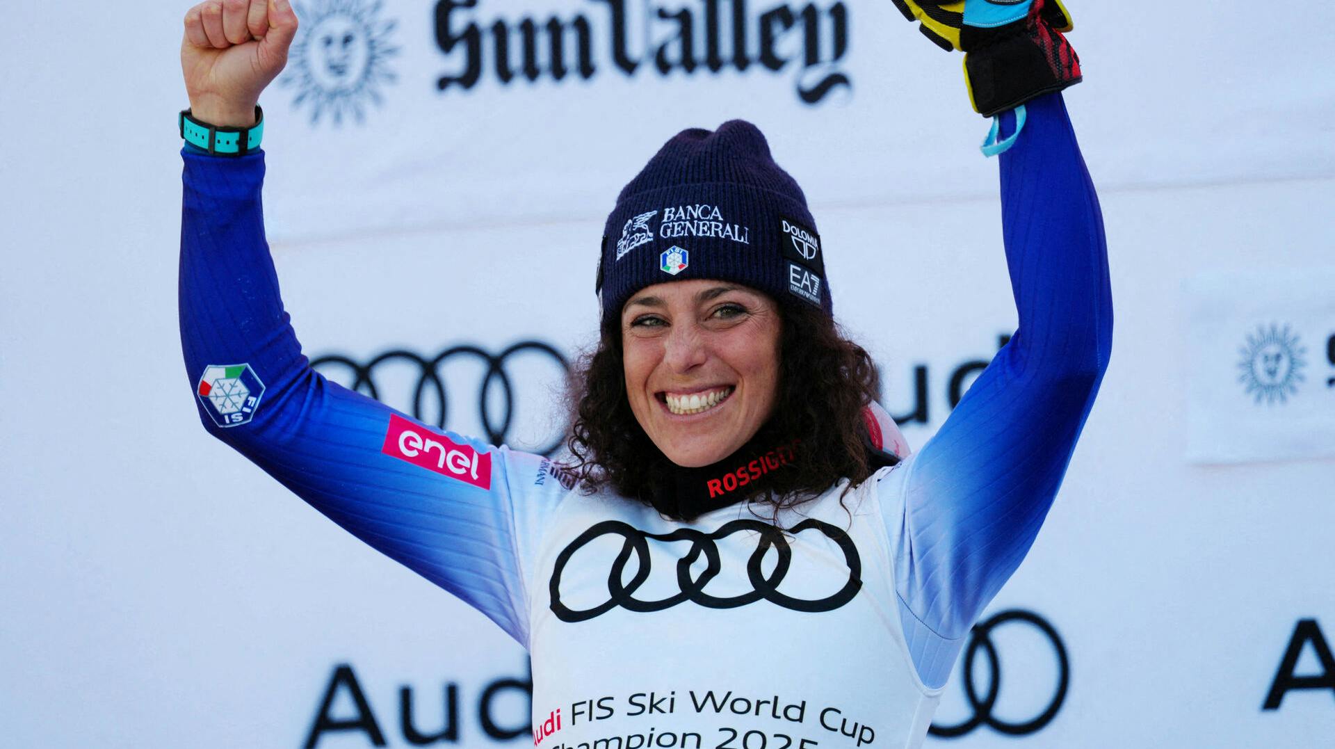 Federica Brignone er klar til at forsvare titlen.