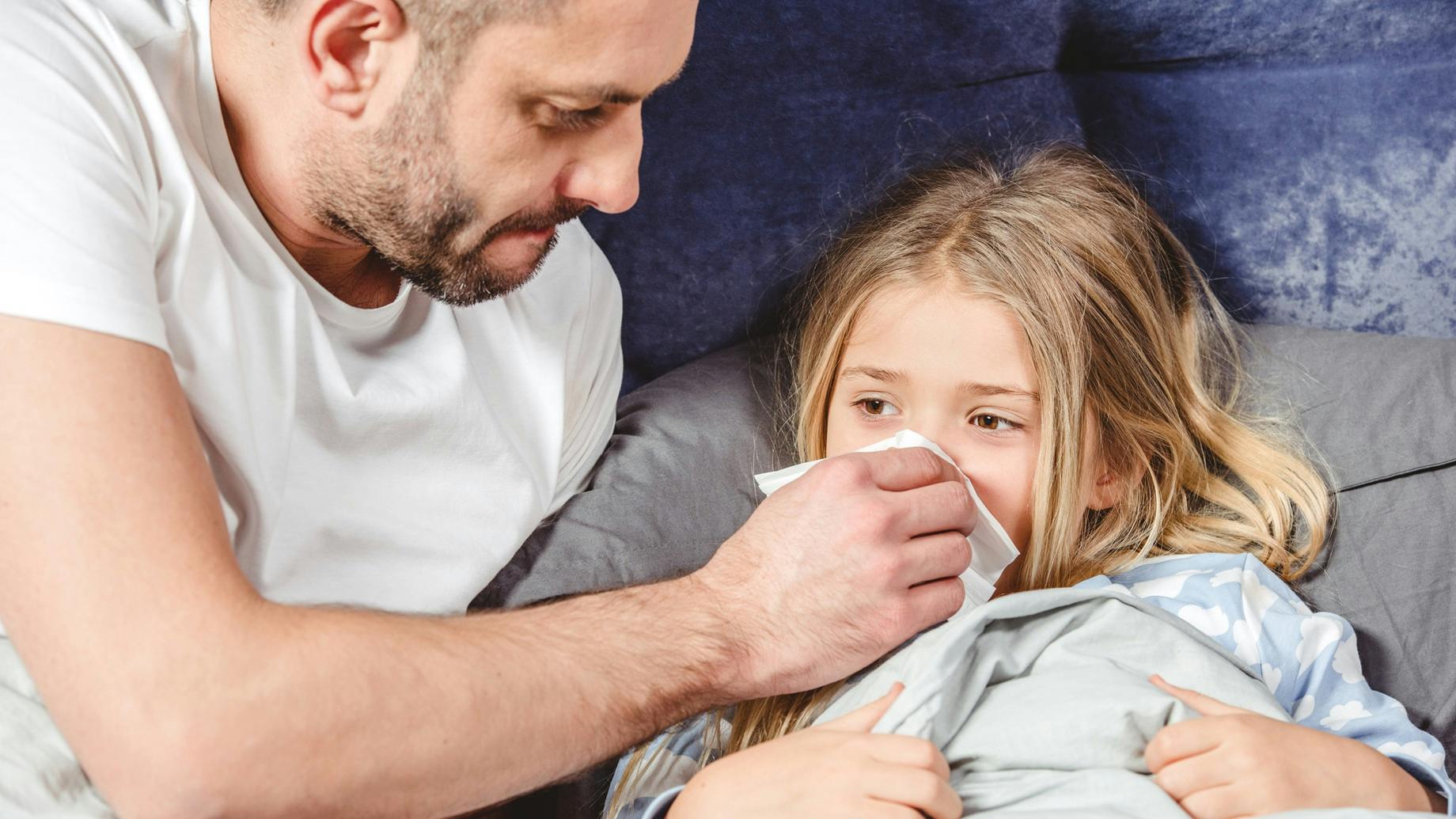 Barns tredje sygedag venter forude.