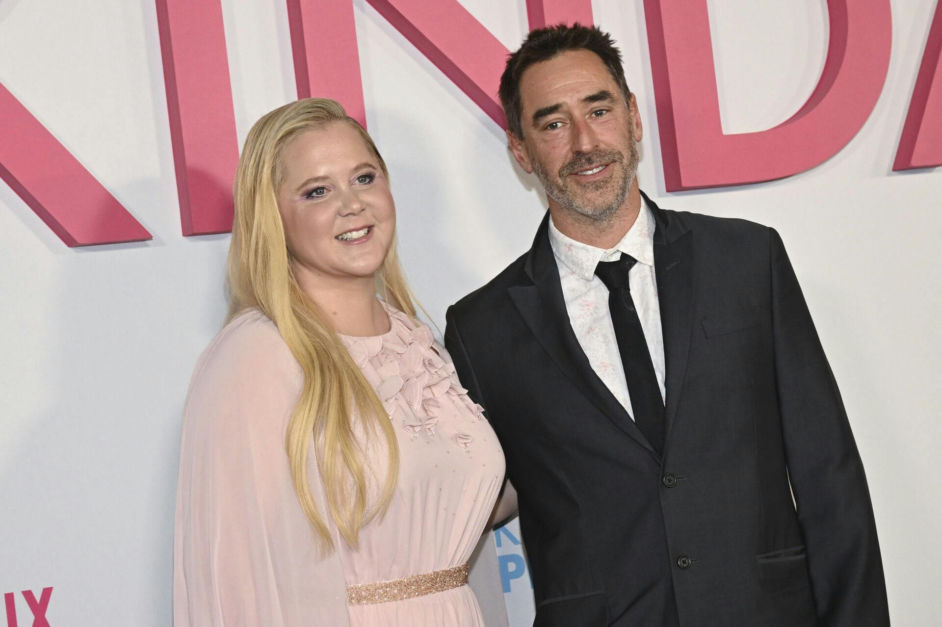 Photo by: NDZ/STAR MAX/IPx 2025 2/3/25 Amy Schumer and Chris Fischer at Netflix's 'Kinda Pregnant' Premiere, on February 3, 2025 in New York City.