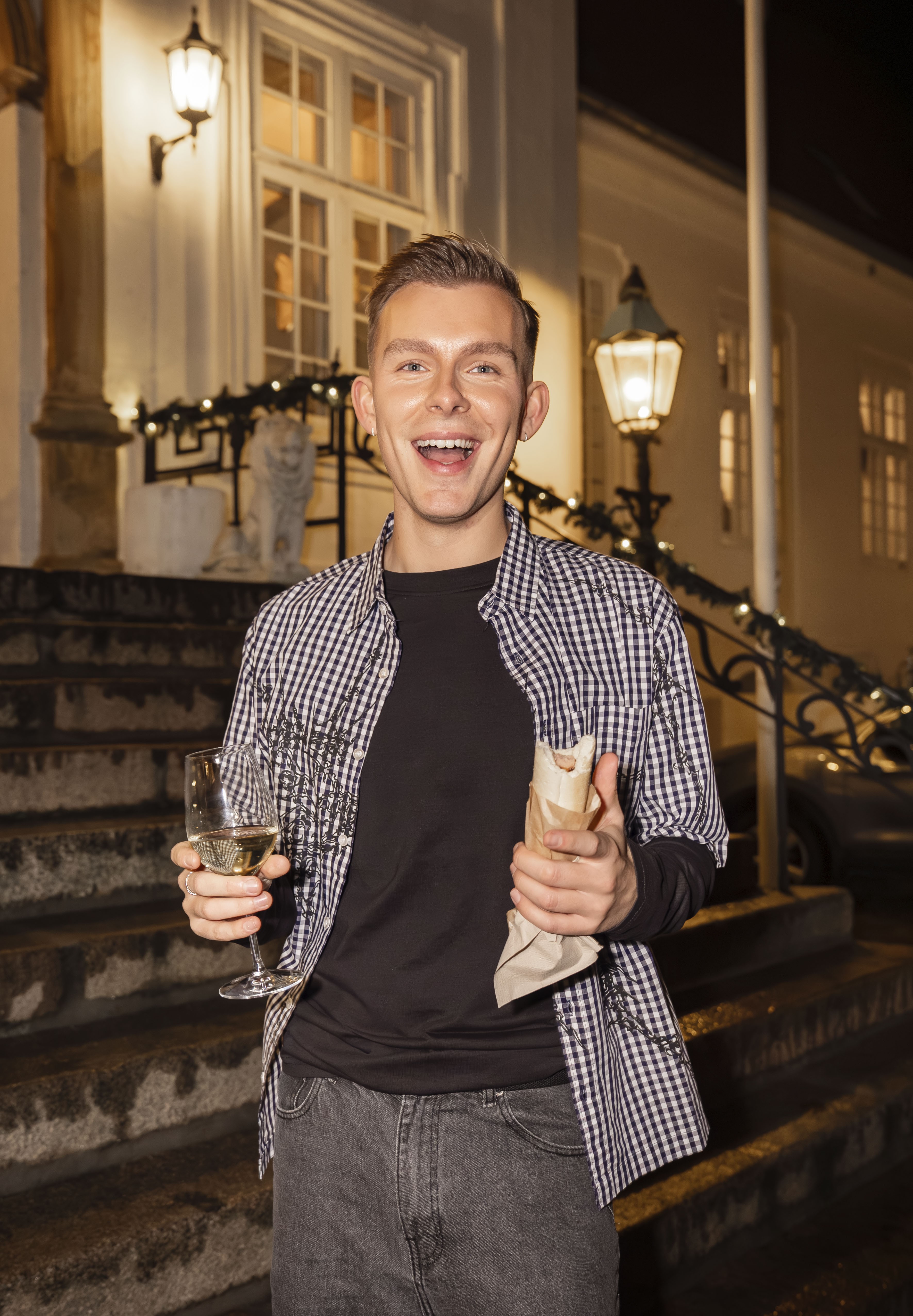 Fredrik Trudslev efter finalen i årets "Vild med dans".