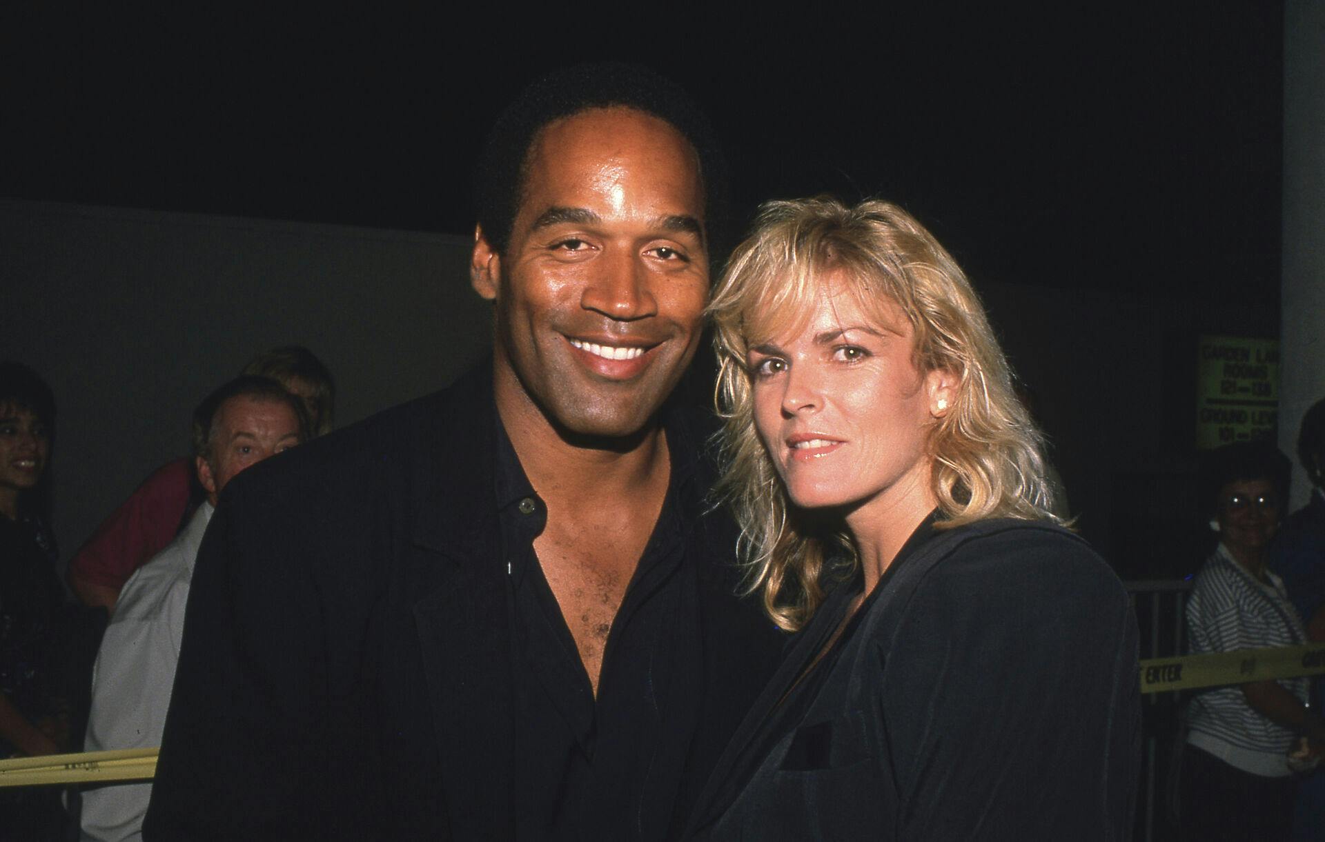 O. J. Simpson og Nicole Brown Simpson.