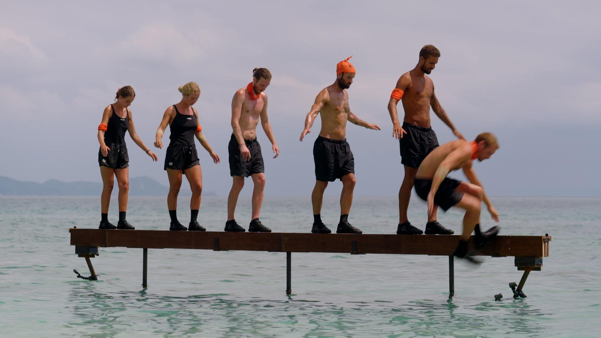 Andreas Holm mistede pludselig koncentrationen under planken, og det blev hans exit.