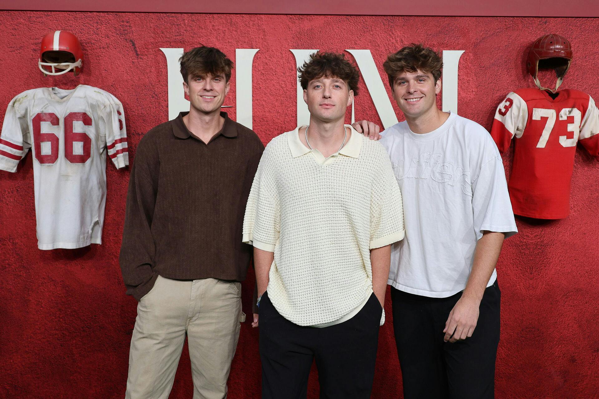 September 17, 2025, Los Angeles, California, USA: Carson Gennal, Tucker Gennal, Connor Genal at the Premiere of Him at the TCL Chinese Theatre IMAX (Credit Image: © Nina Prommer/ZUMA Press Wire)