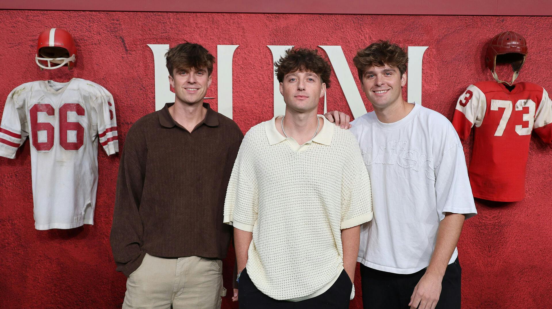 September 17, 2025, Los Angeles, California, USA: Carson Gennal, Tucker Gennal, Connor Genal at the Premiere of Him at the TCL Chinese Theatre IMAX (Credit Image: © Nina Prommer/ZUMA Press Wire)