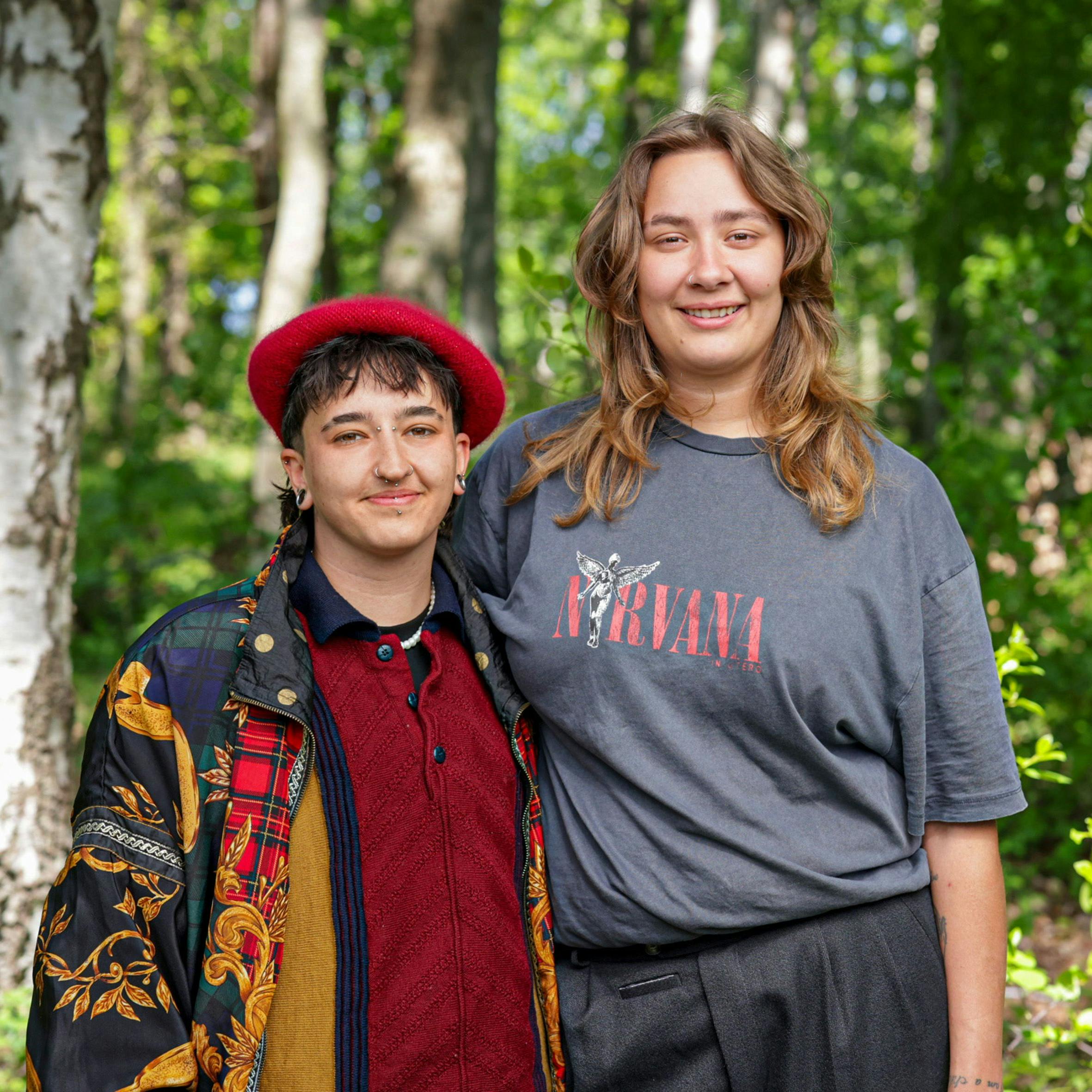 Sara og Lykke var med i sæson tre af "Døm vores forhold".