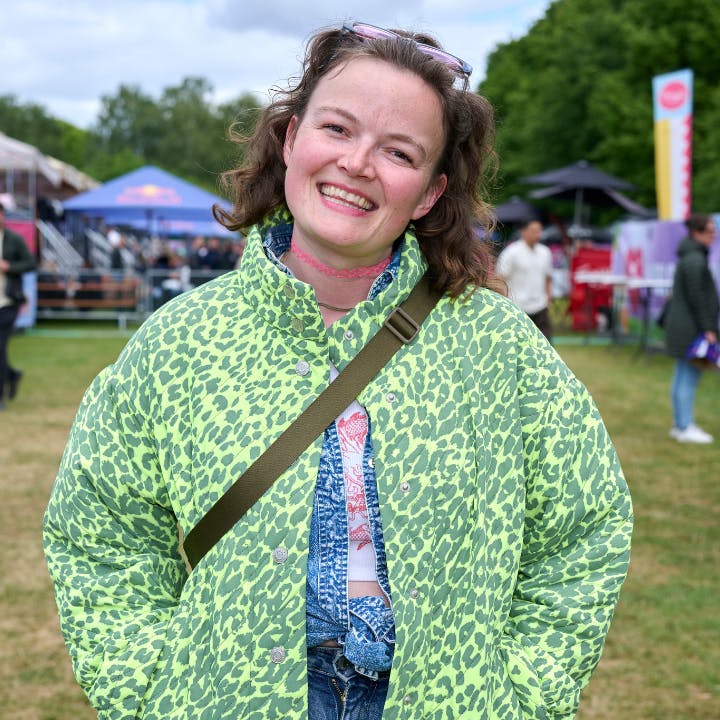 Nina Ettrup Larsen til "Vi elsker" i maj - kort før hun deltog i en jysk musikfestival, hvor hun mødte sin nye flamme.