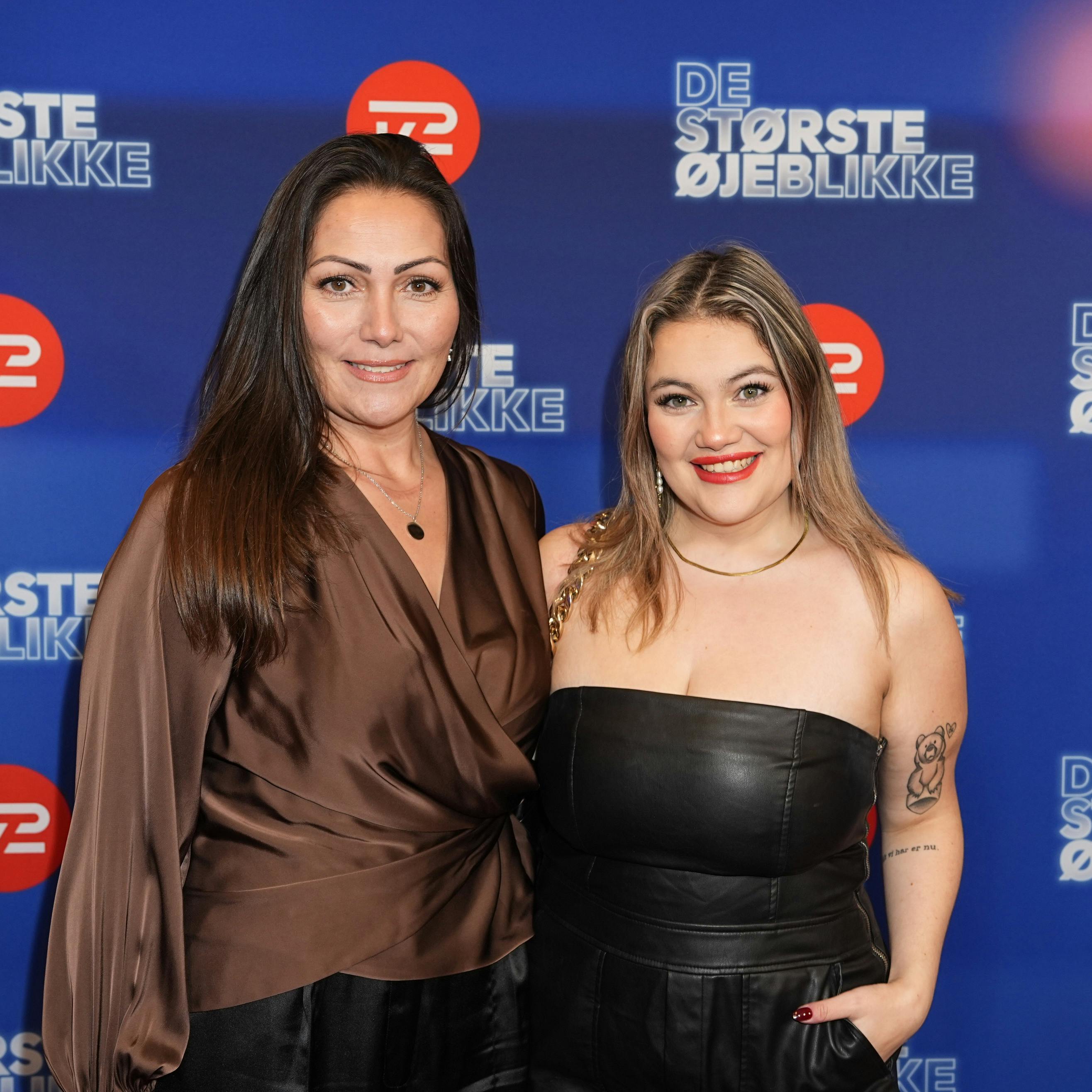 Christina og Stephanie Siquenza har støttet sig til hinanden, efter Christian van-der Watt gik bort i marts.