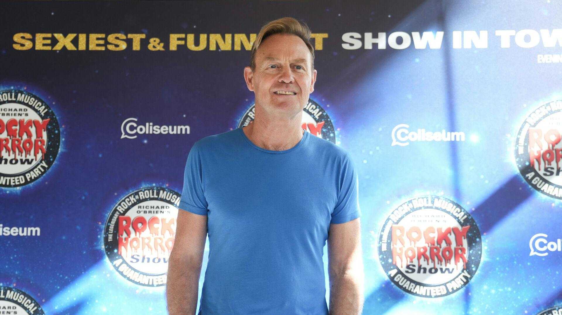 Actor and singer Jason Donovan presents the musical