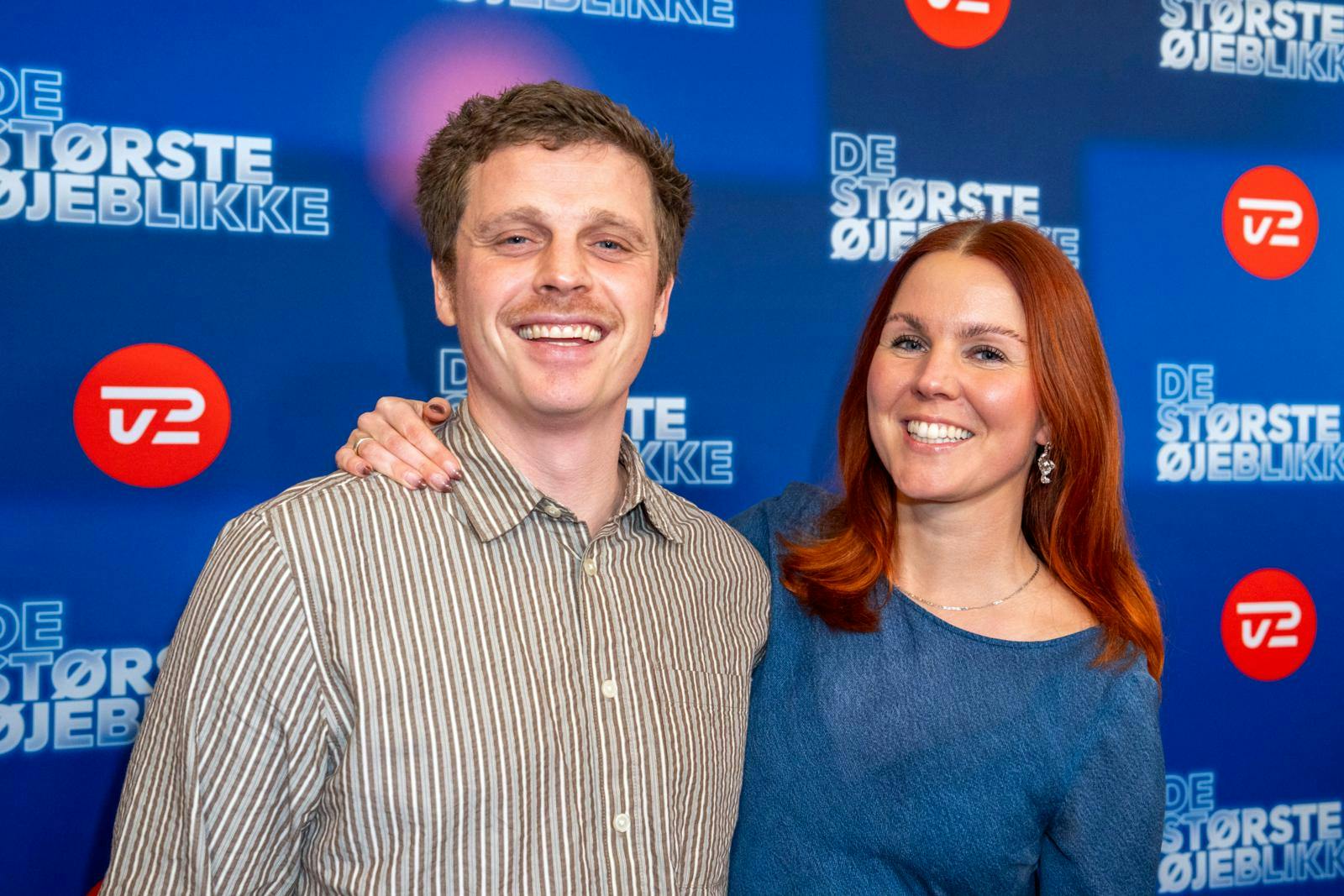 Amalie Klæstrup og Otto Olrik fandt kærligheden hos public service-kanalen.