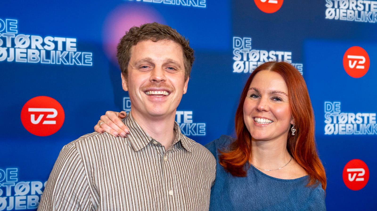 Amalie Klæstrup og Otto Olrik fandt kærligheden hos public service-kanalen.