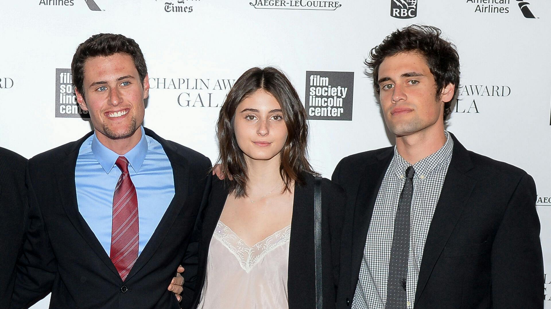 Jake Reiner, from left, Romy Reiner and Nick Reiner attend the 41st Annual Chaplin Award Gala honoring their father Rob Reiner at Avery Fisher Hall on Monday, April 28, 2014 in New York. (Photo by Evan Agostini/Invision/AP)