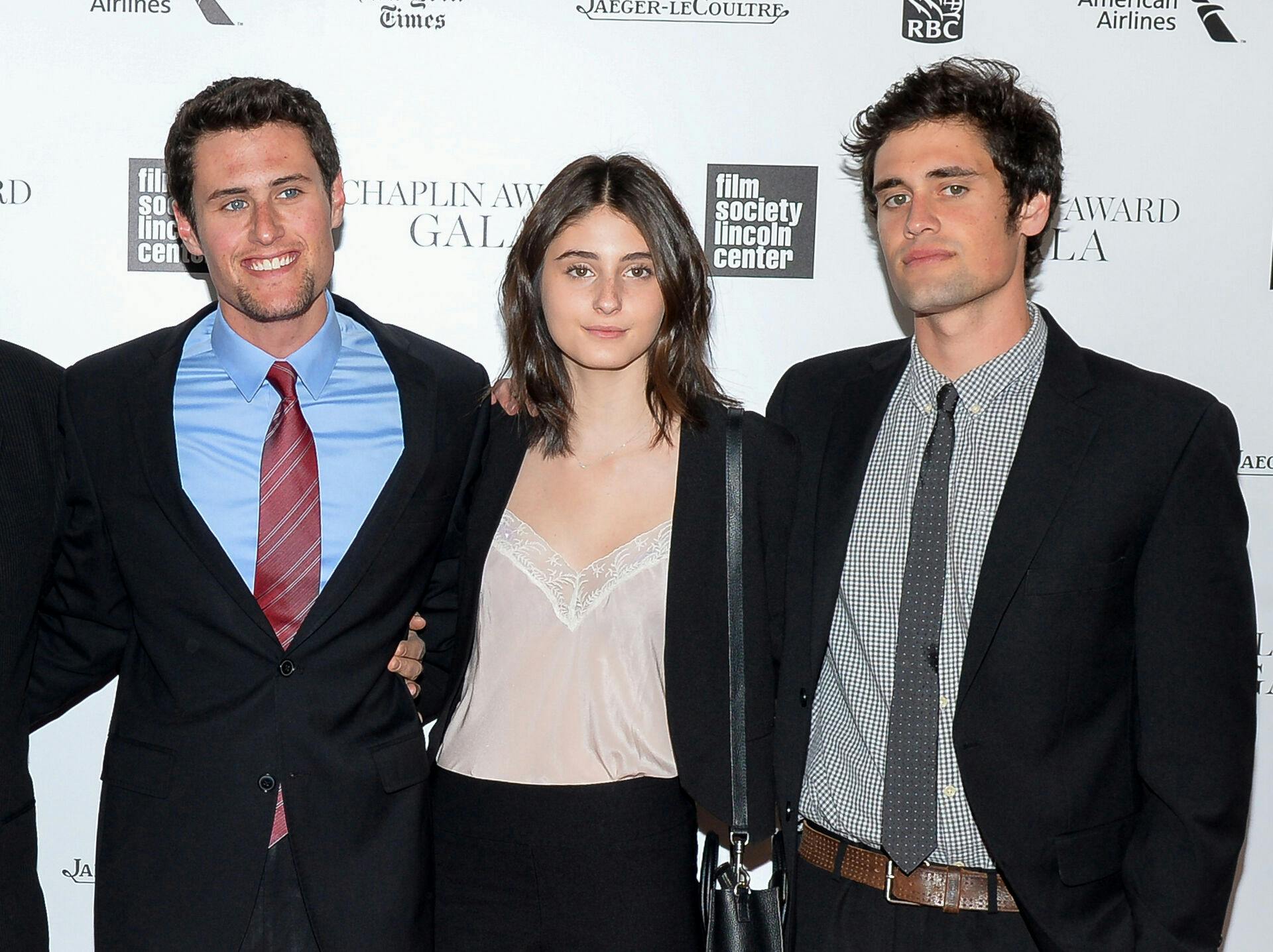 Jake Reiner, from left, Romy Reiner and Nick Reiner attend the 41st Annual Chaplin Award Gala honoring their father Rob Reiner at Avery Fisher Hall on Monday, April 28, 2014 in New York. (Photo by Evan Agostini/Invision/AP)