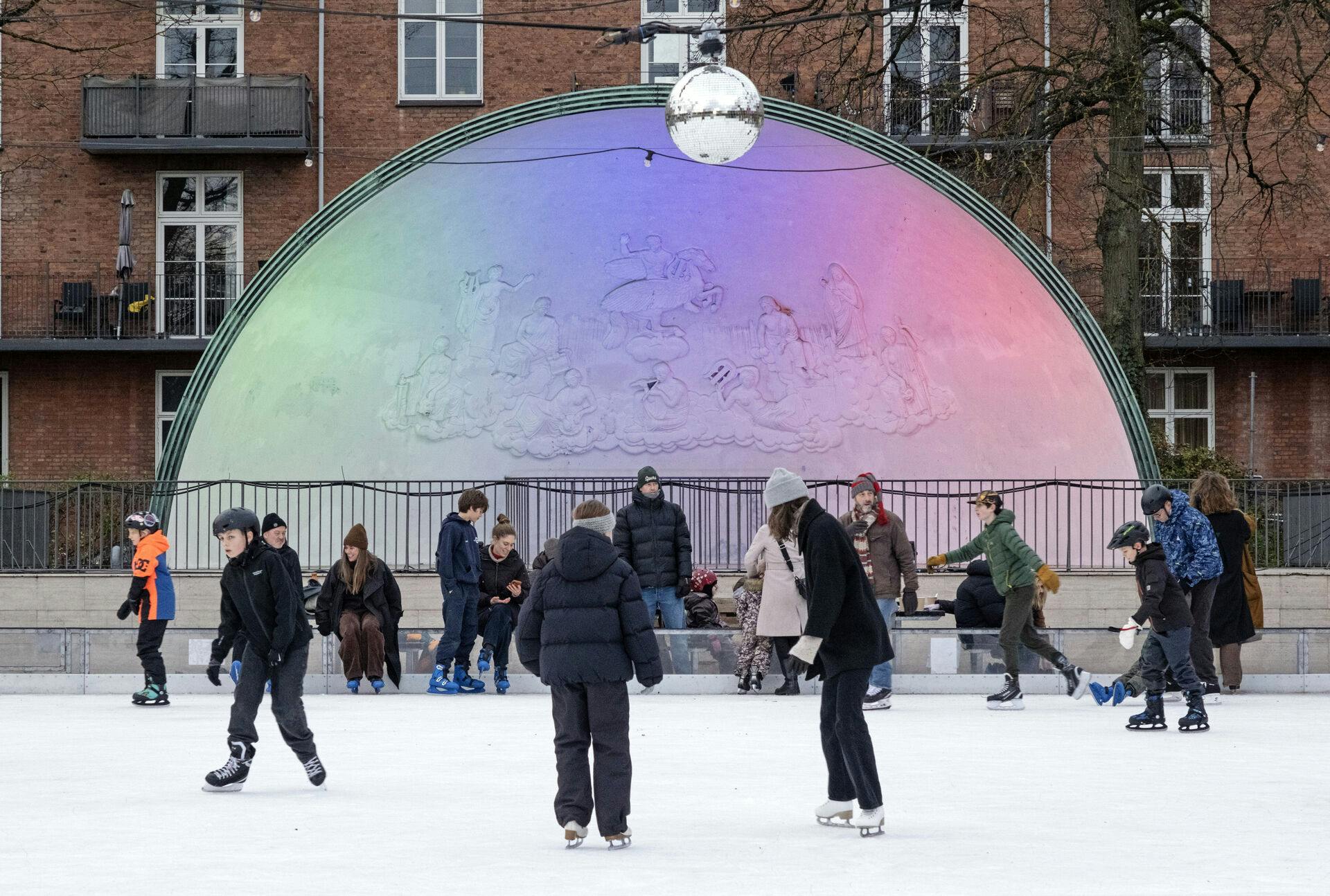 Enghaveparkens skøjtebane lukkede i sidste uge på grund af de høje temperaturer.