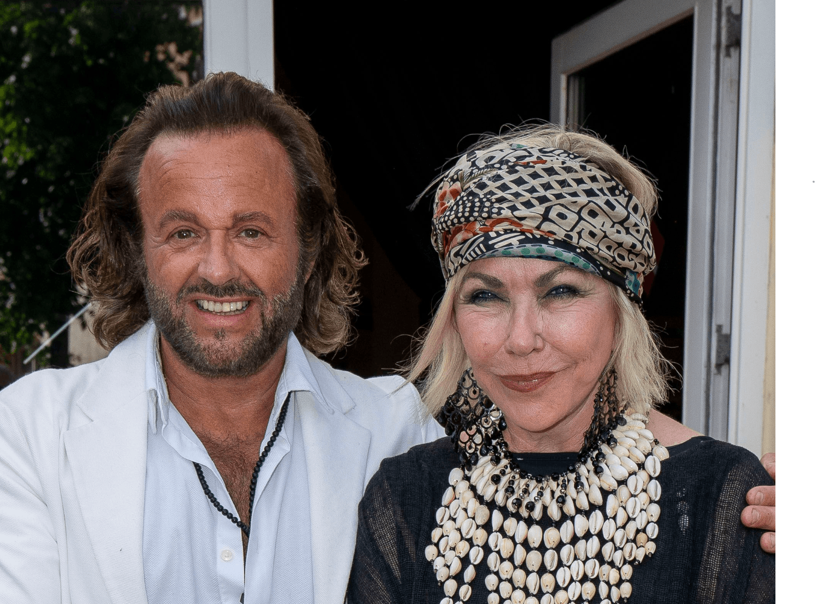 Fie Adamas og Dennis Knudsen har kendt hinanden i årtier. Her ses de ved fejringen af hans 60 års fødselsdag.