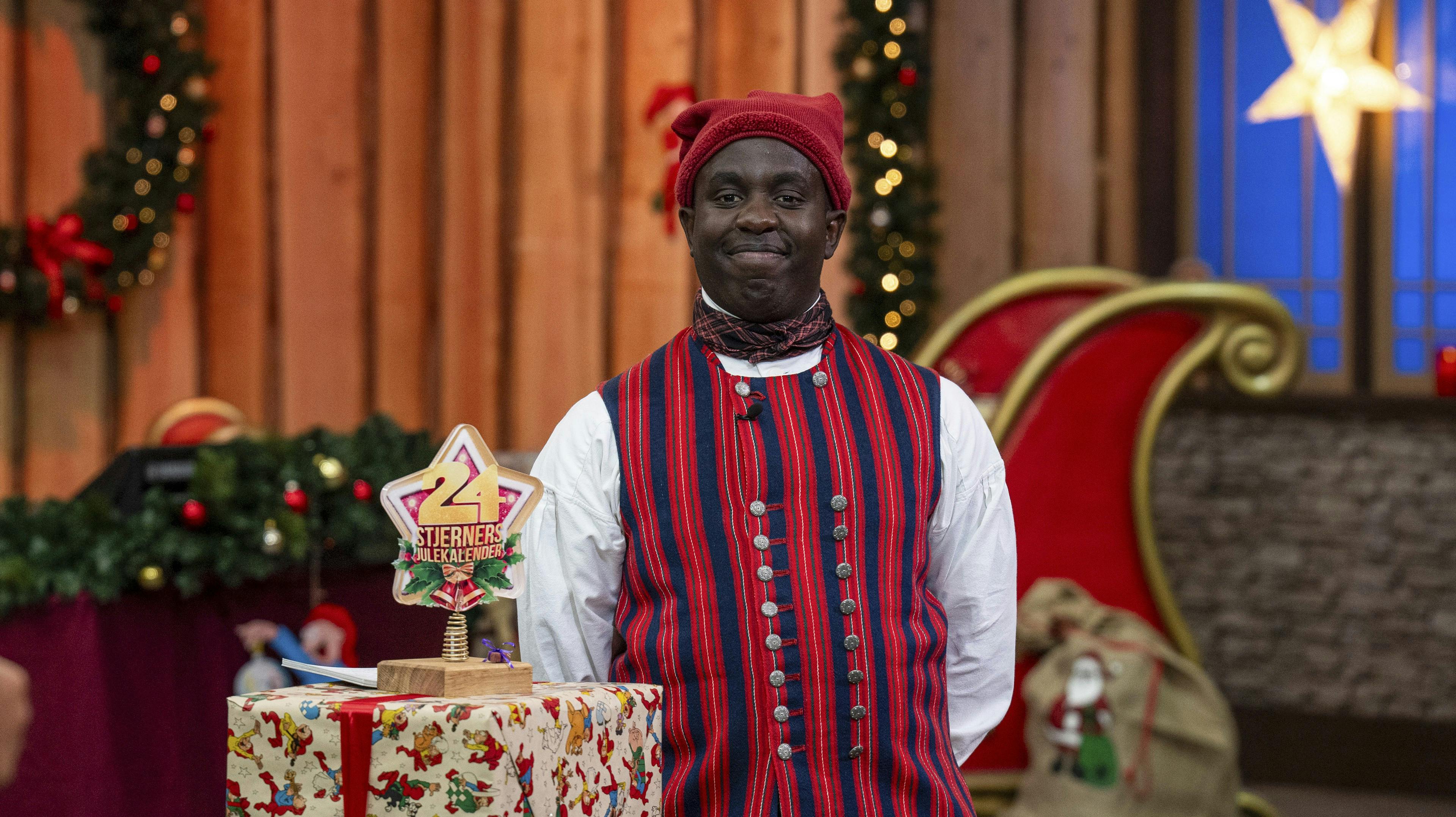 Melvin Kakooza inviterer 24 stjerner til juleløjer i ny realityjulekalender fra TV 2 Echo.