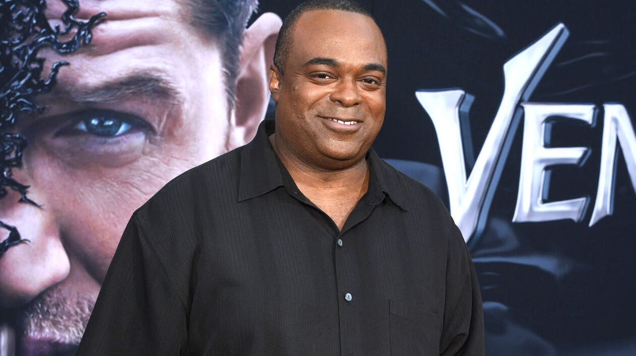 Lamarr Wilson at Columbia Pictures' VENOM World Premiere at the Regency Village Theater