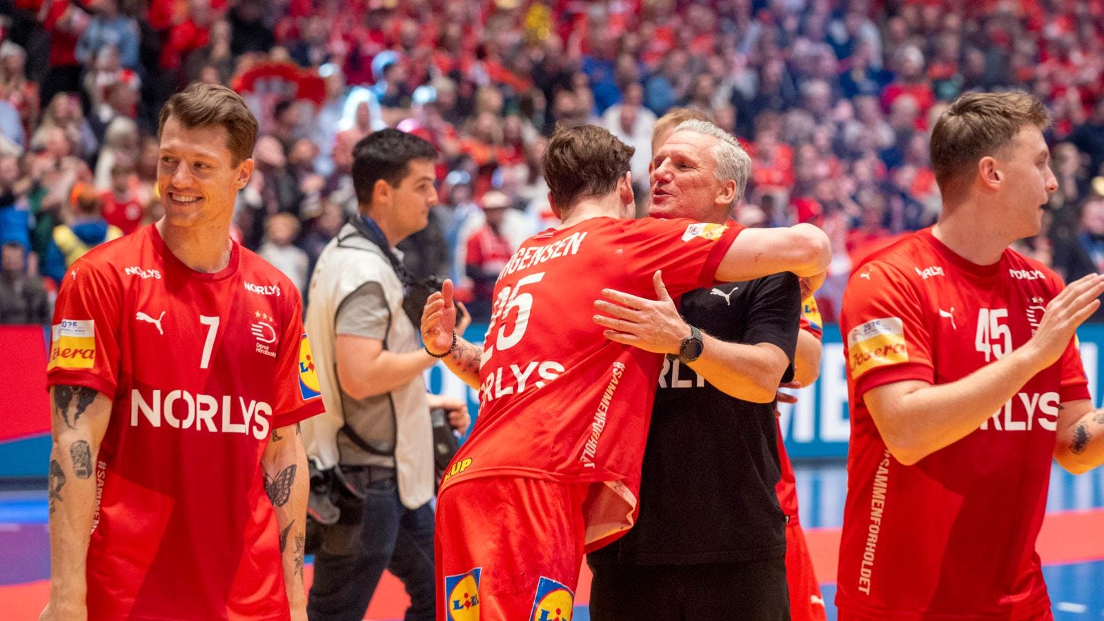 De danske håndboldherrer skal blandt andet møde USA.