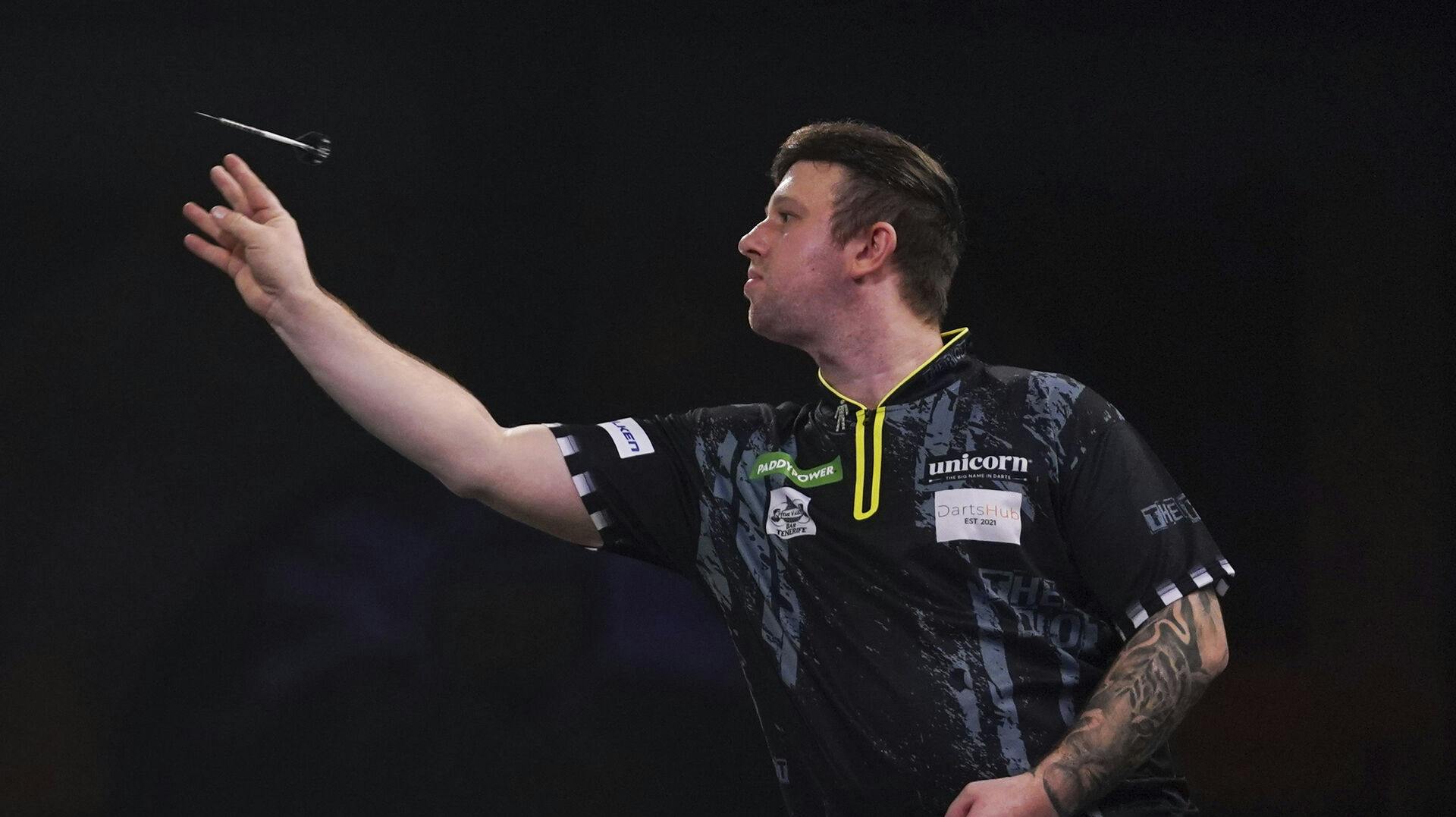 Callan Rydz er nummer 42 på verdensranglisten i dart.