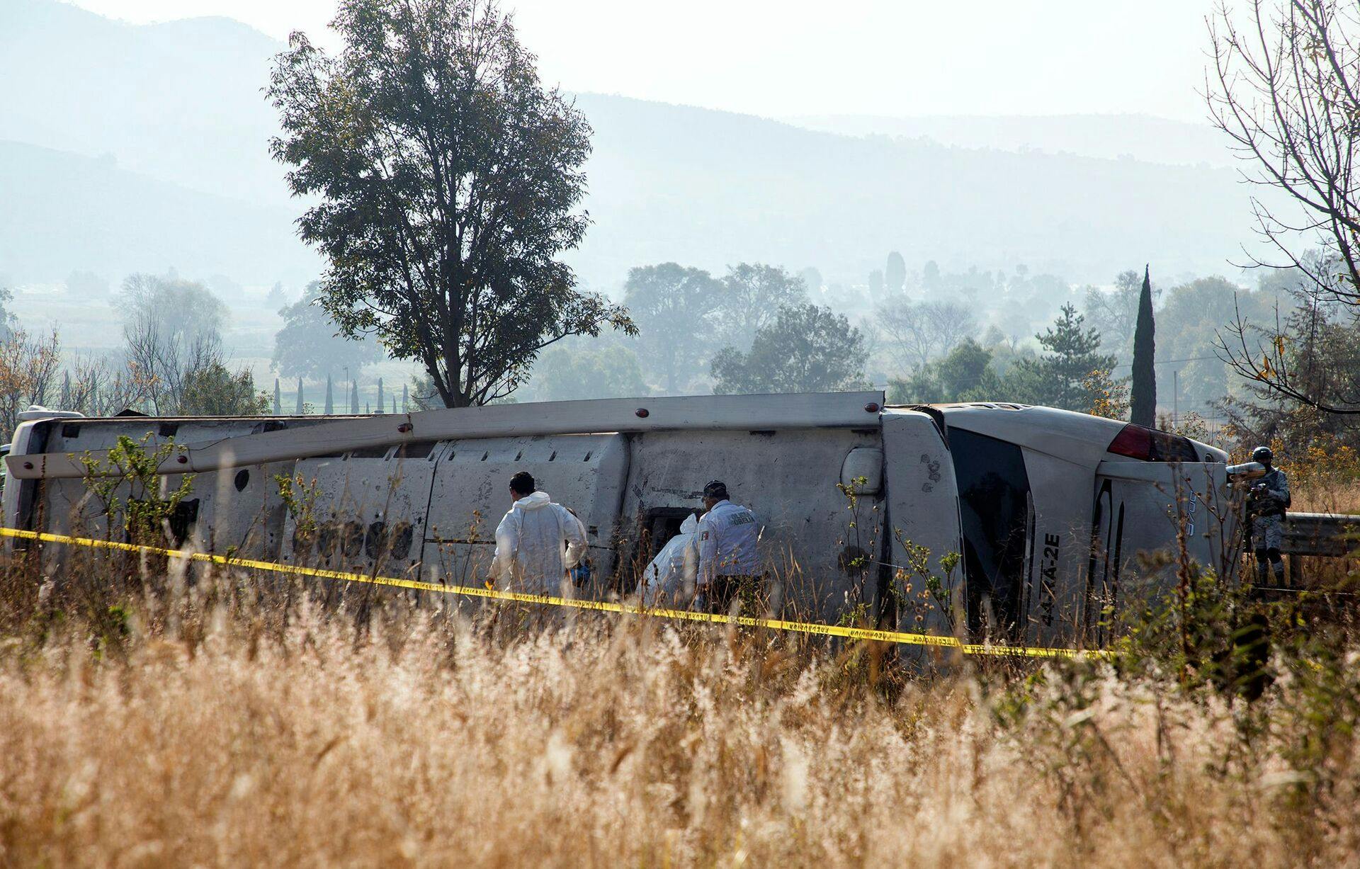 I slutningen af november blev flere mennesker dræbt og adskillige såret, da en bus forulykkede i den mexicanske delstat Michoacán, hvor dette billede er fra. Juleaften har endnu en busulykke ramt Mexico.