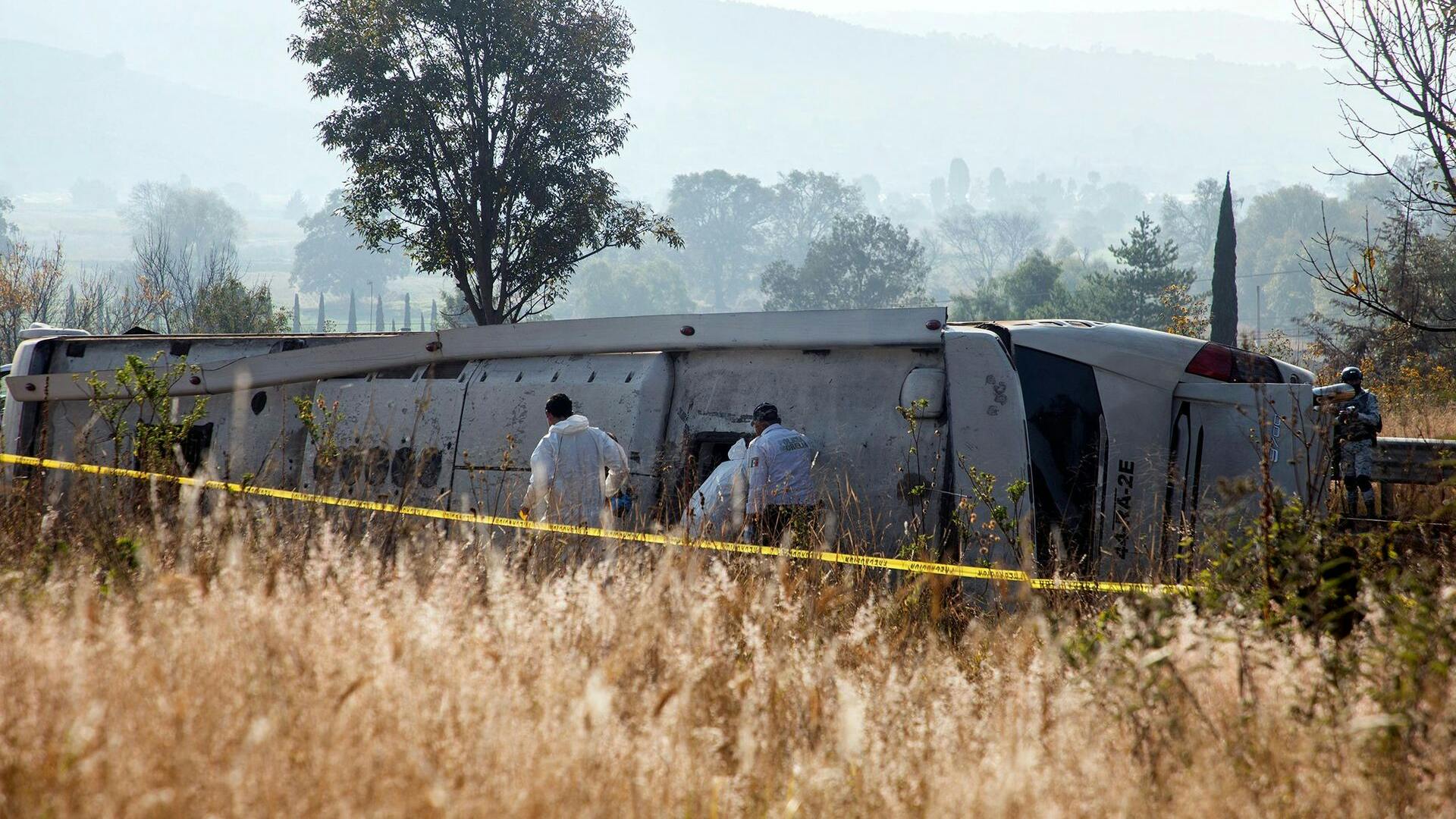 I slutningen af november blev flere mennesker dræbt og adskillige såret, da en bus forulykkede i den mexicanske delstat Michoacán, hvor dette billede er fra. Juleaften har endnu en busulykke ramt Mexico.