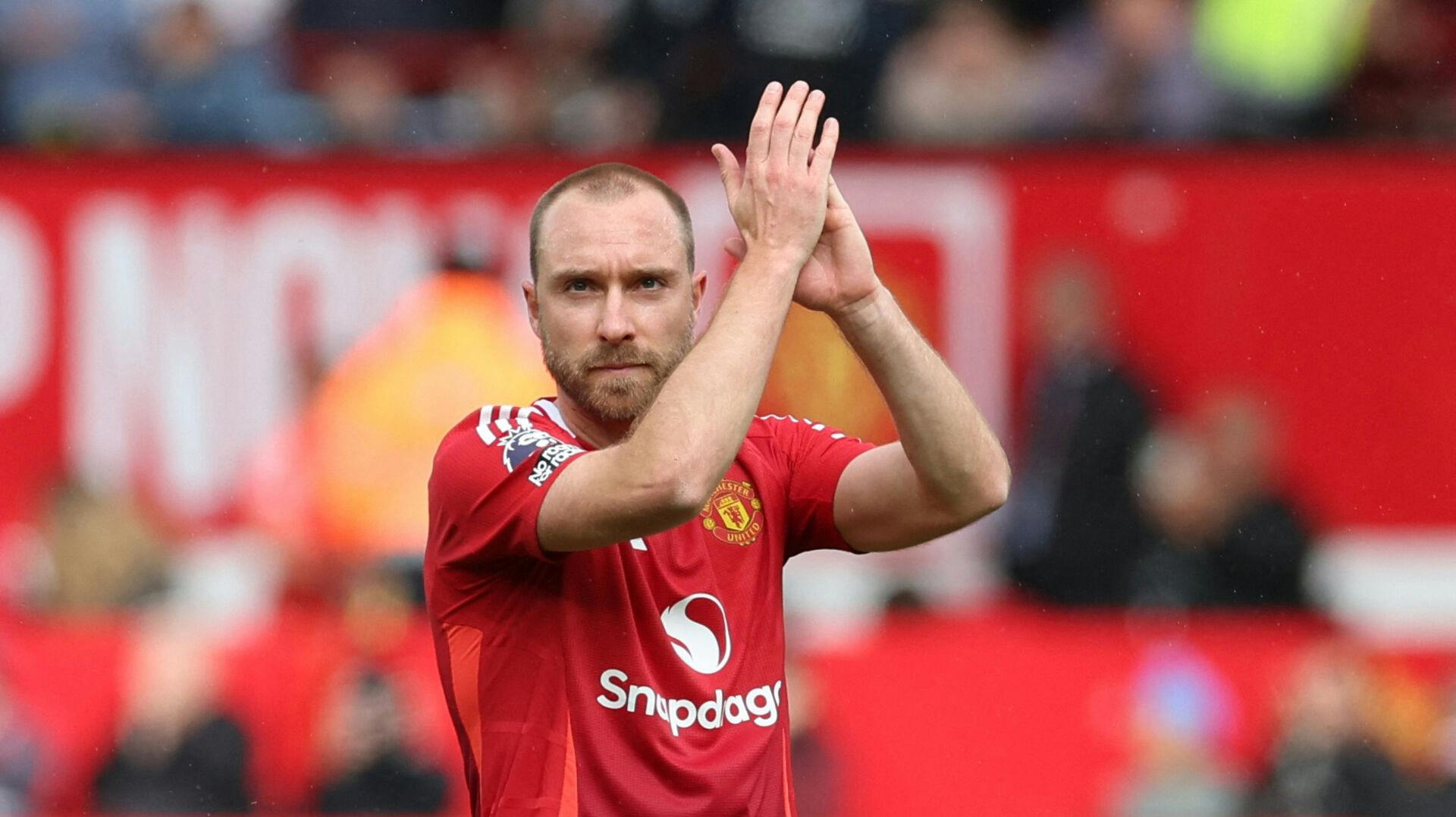 Christian Eriksen under sin tid i Manchester United.