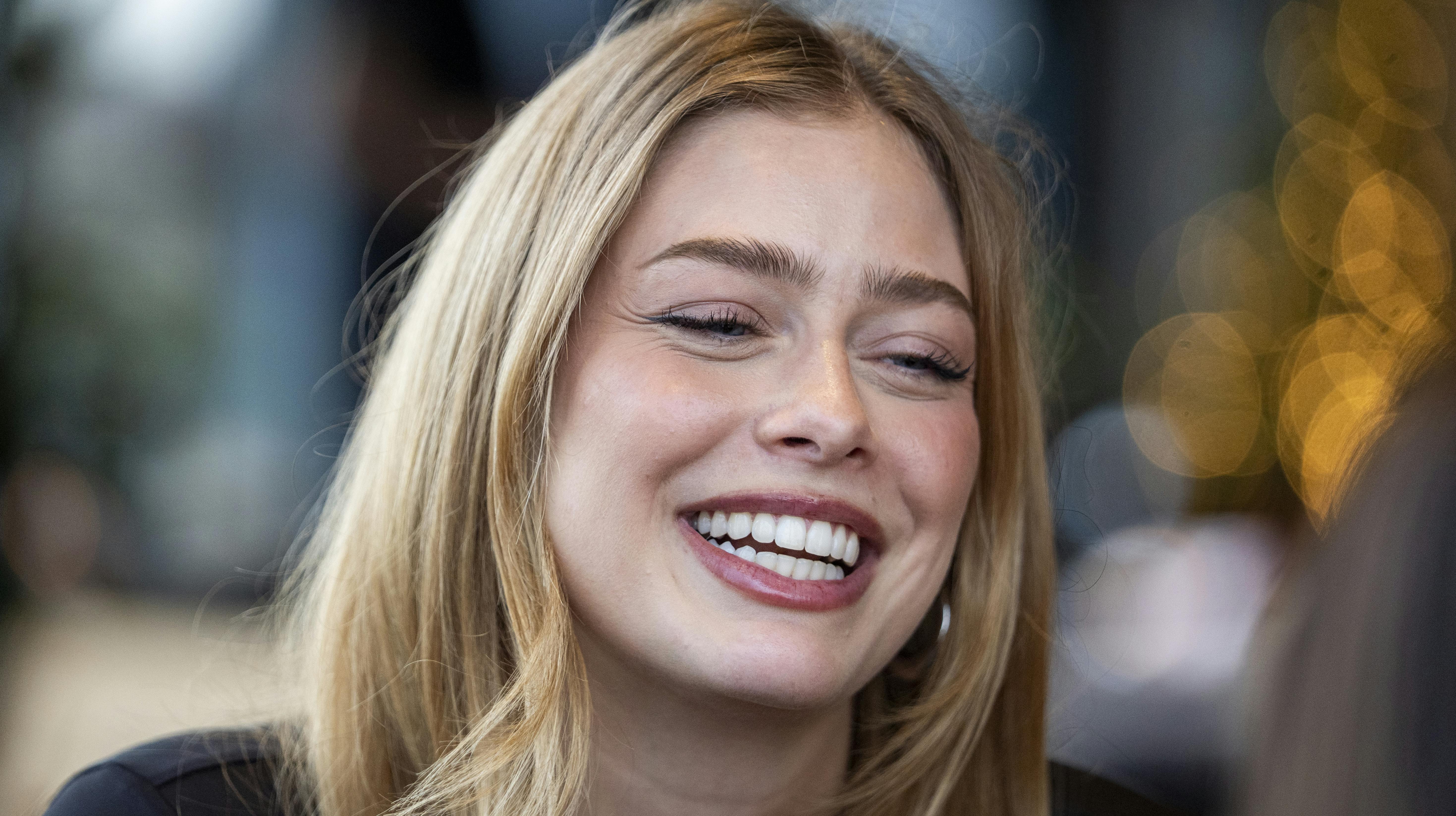 Melissa Bentsen deler den glade nyhed i et opslag på Instagram.