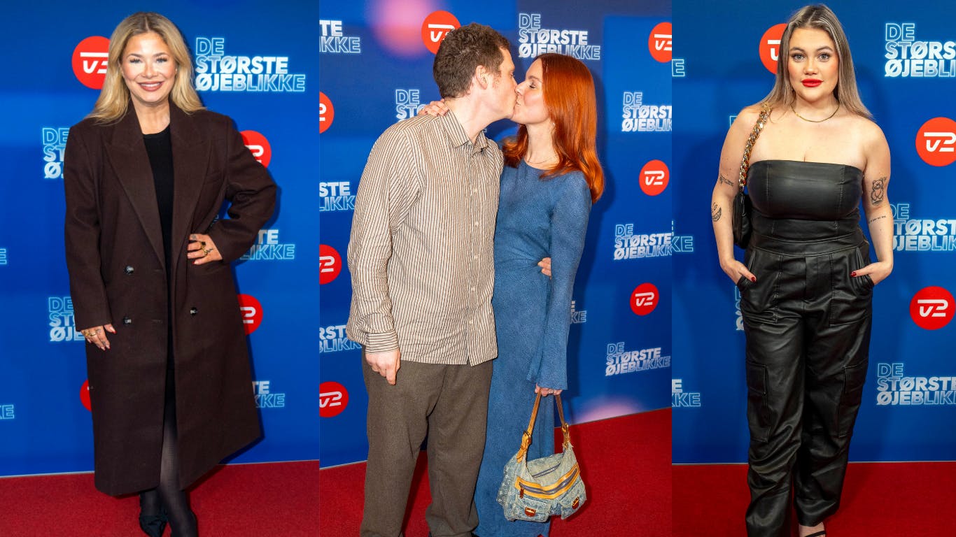 Sissal, Amalie, Otto og Stephanie Siguenza var blandt de mange, der skulle se "De største øjeblikke".