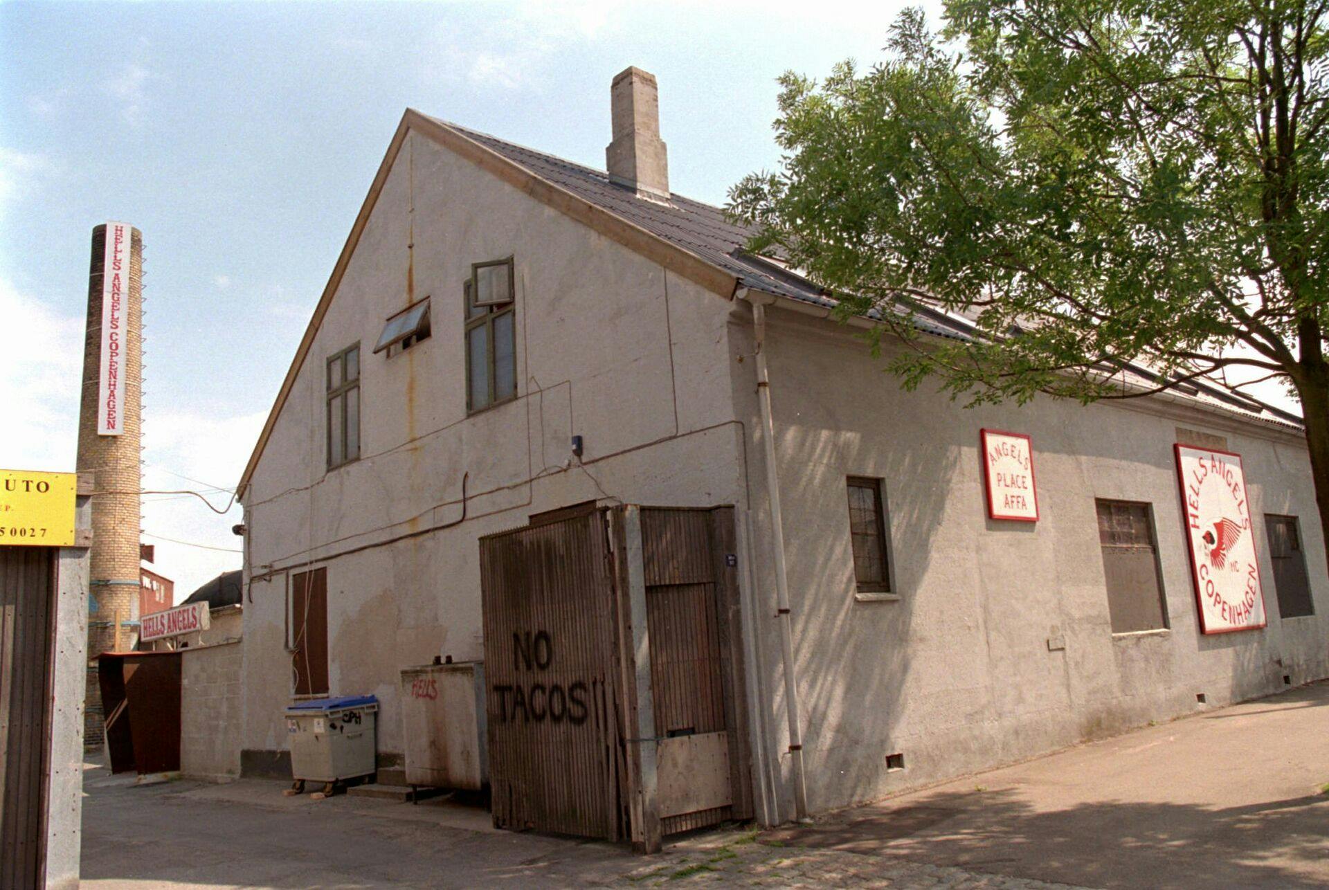 HELLS ANGELS HOVEDKVARTER I TITANGADE.