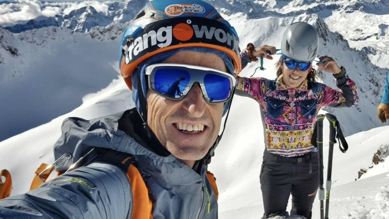 Jorge og Natalia havde ikke en chance, da lavinen rev dem og en anden mand i døden.