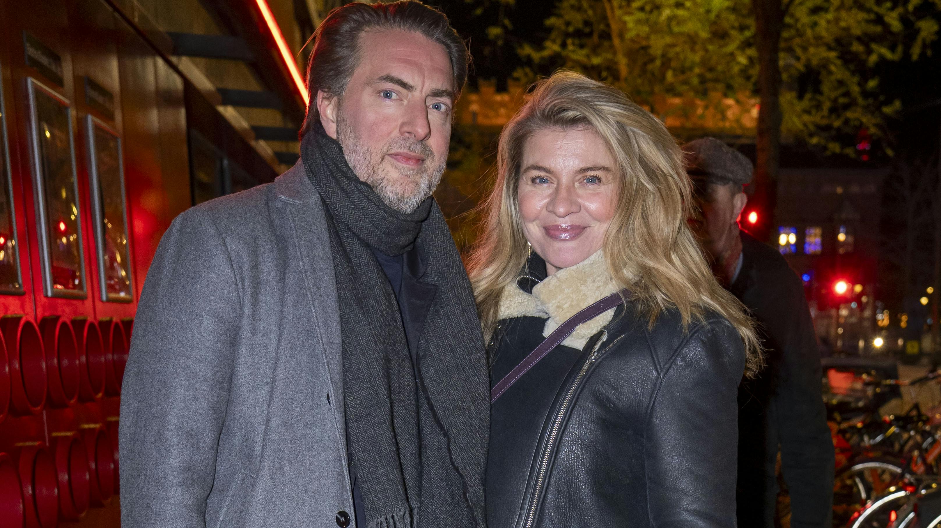 Mille Dinesen og kæresten Søren.