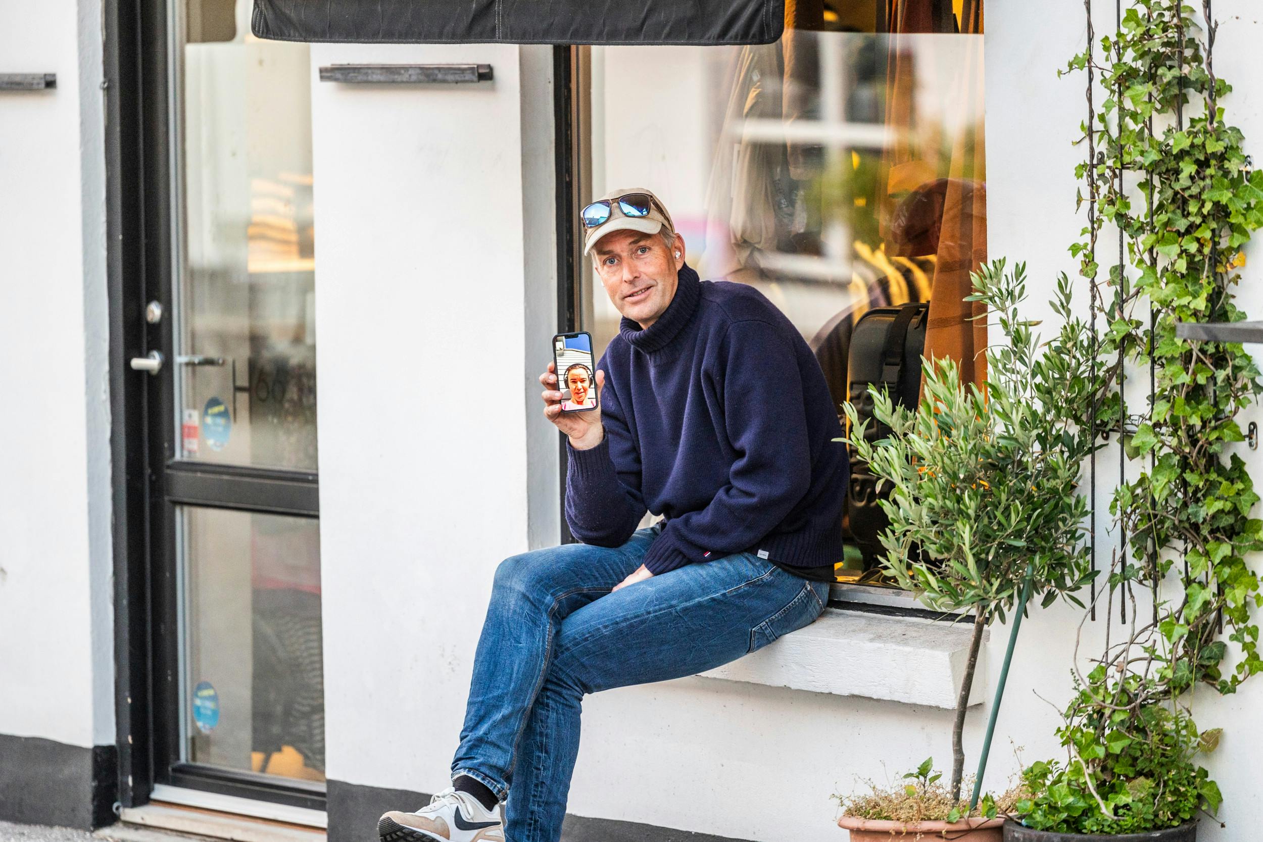 Hjulmand havde travlt med en videosamtale, da SE og HØR mødte ham til Musik i Lejet i juli samme dag, som han sagde sit job op.